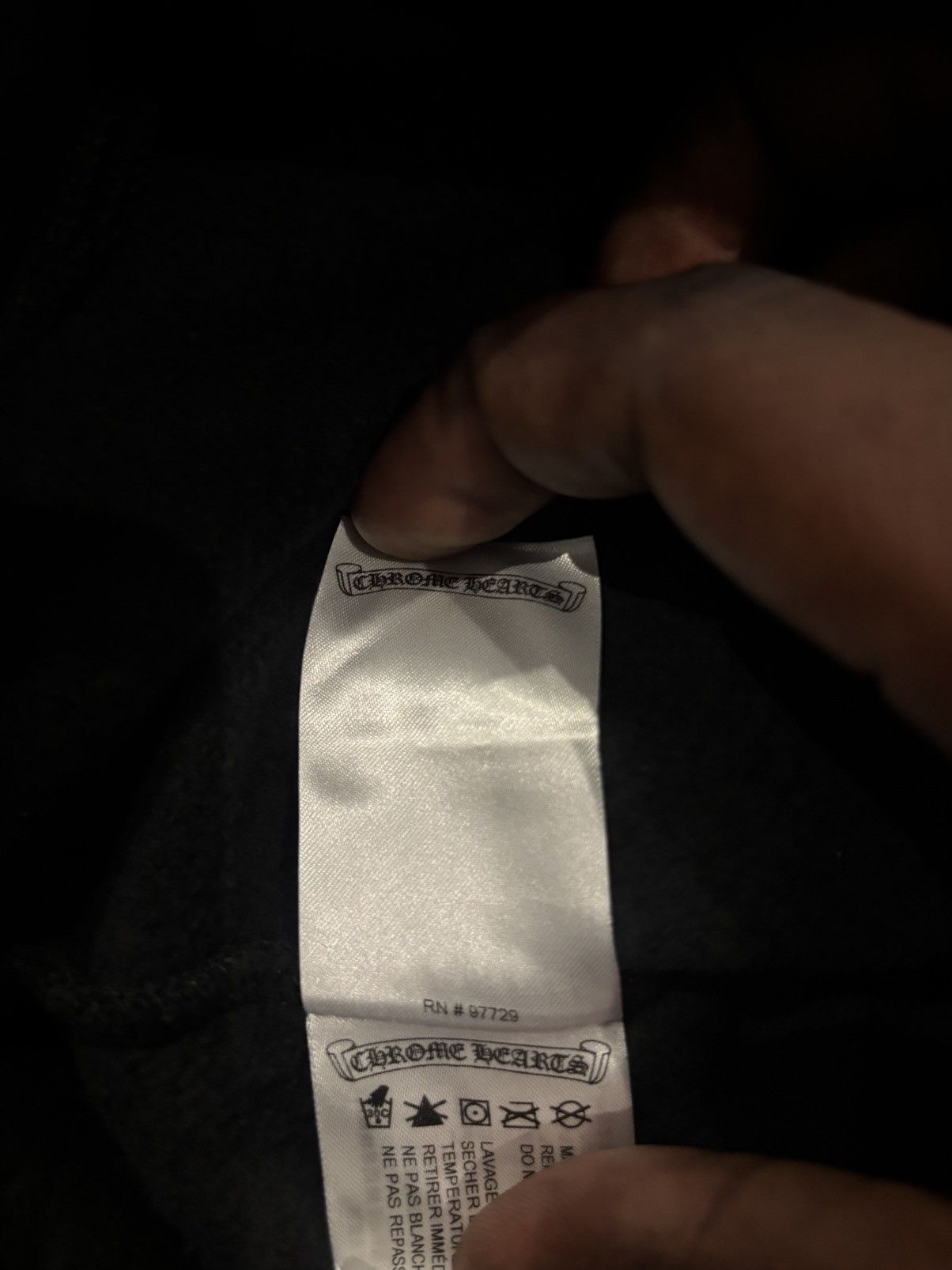 Chrome Hearts Chrome Hearts Glitter horseshoe hoodie Size US L / EU 52-54 / 3 - 6 Thumbnail