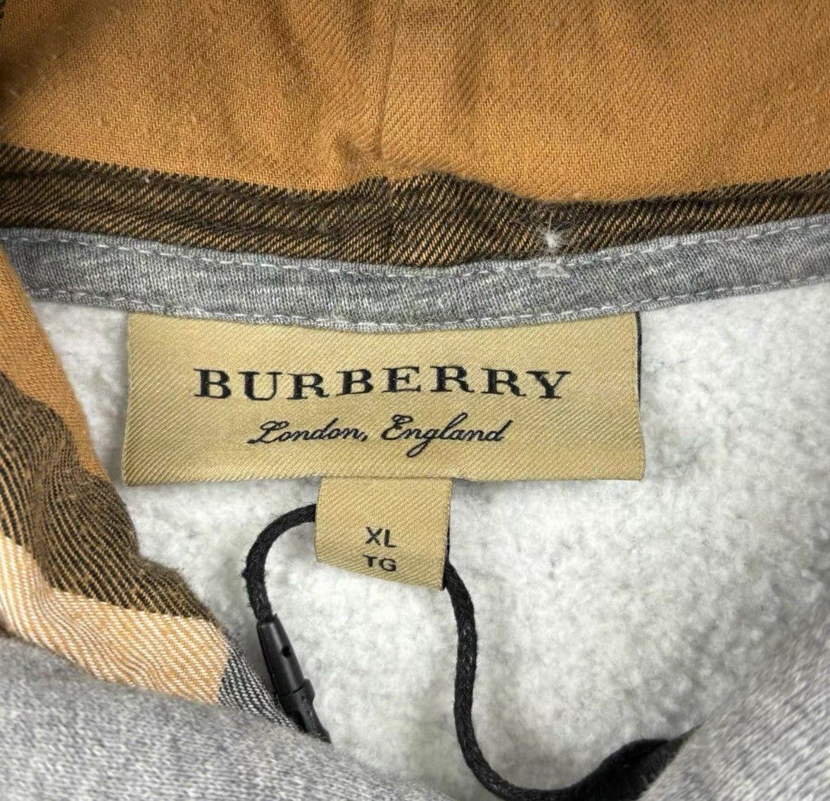 Burberry Burberry Burberry Embroidered Hoodie with Logo-2507 Size US XL / EU 56 / 4 - 4 Thumbnail