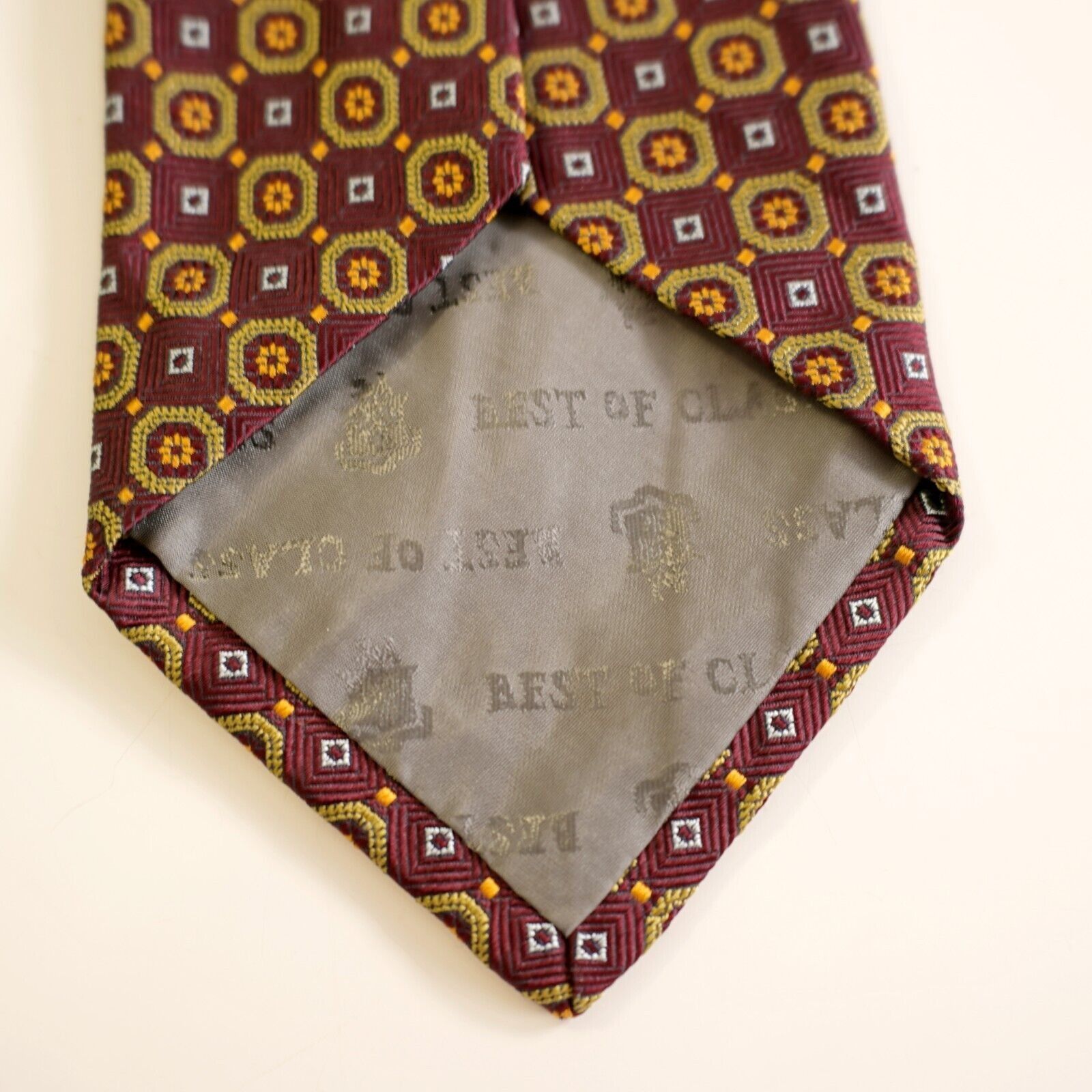 Robert Talbott Robert Talbott Best Of Class Red Green Yellow Geometric Wove Size ONE SIZE - 3 Thumbnail