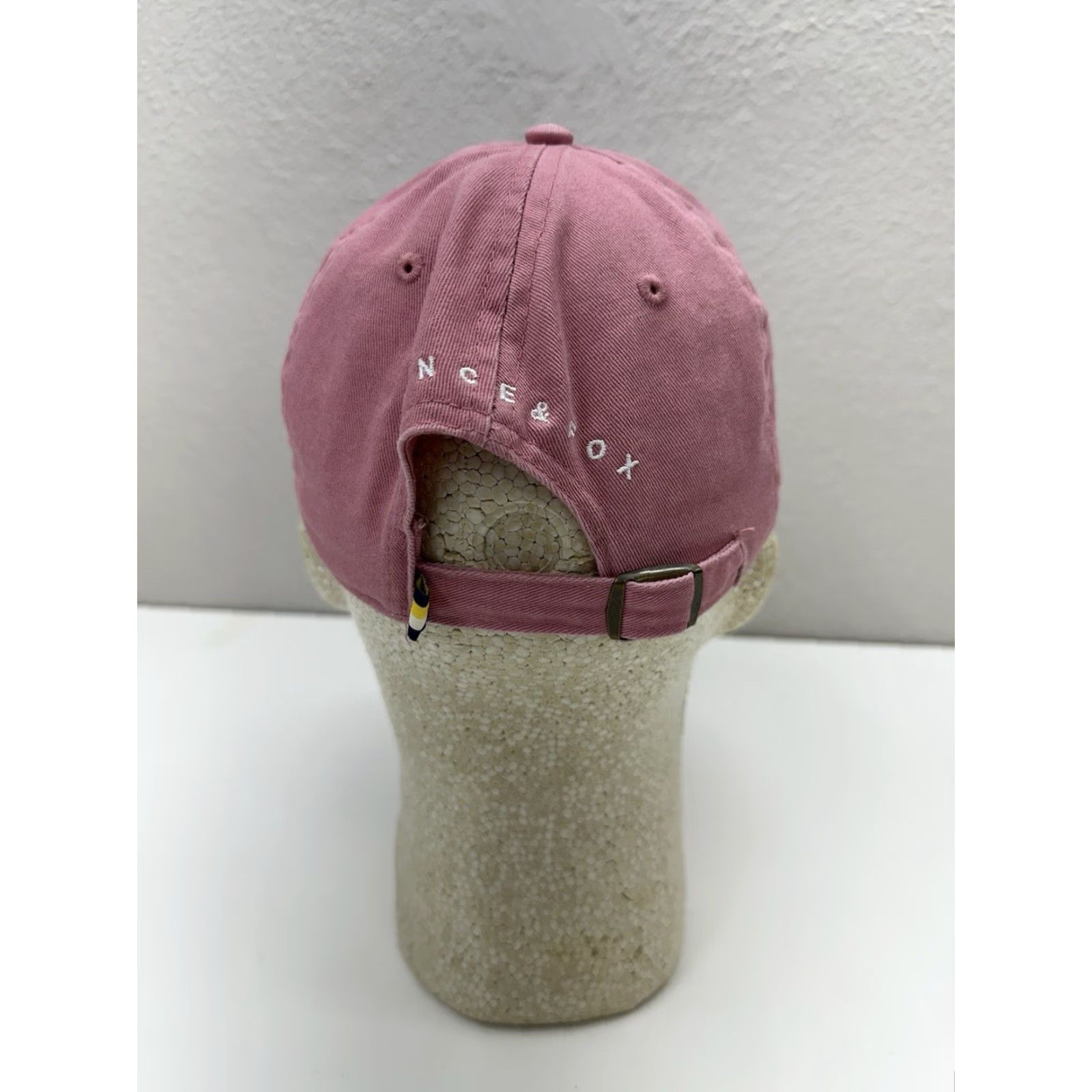 Prince Prince & Fox Womens Baseball Hat Pink Logo Embroidered Adjustable Hat Size ONE SIZE - 3 Thumbnail