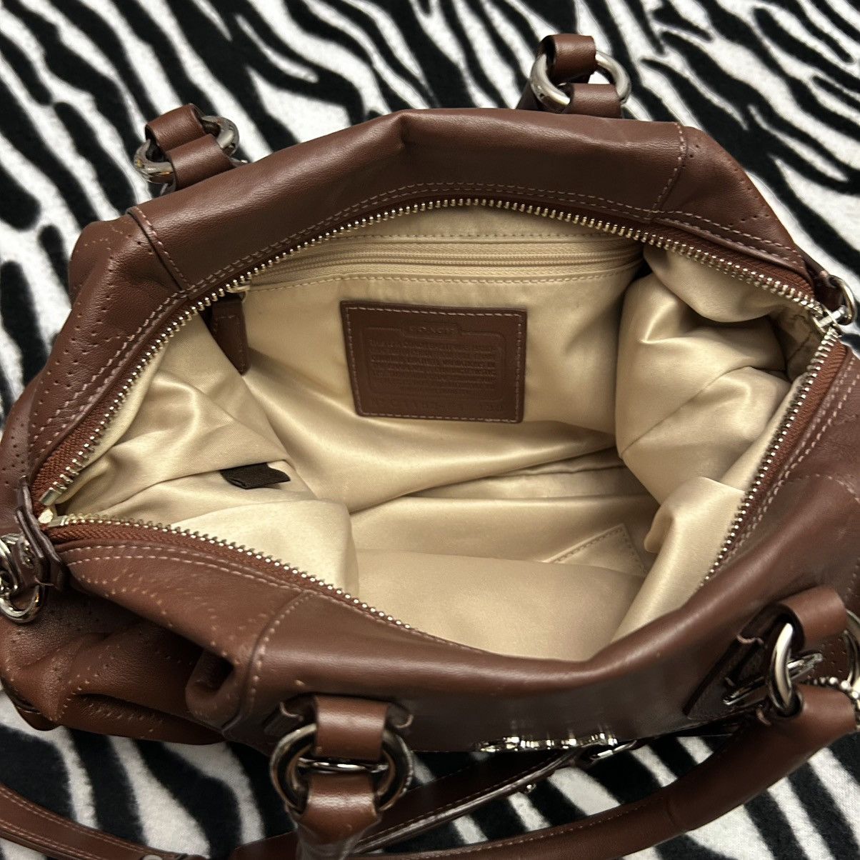 Coach coach ashley satchel brown Size ONE SIZE - 5 Thumbnail