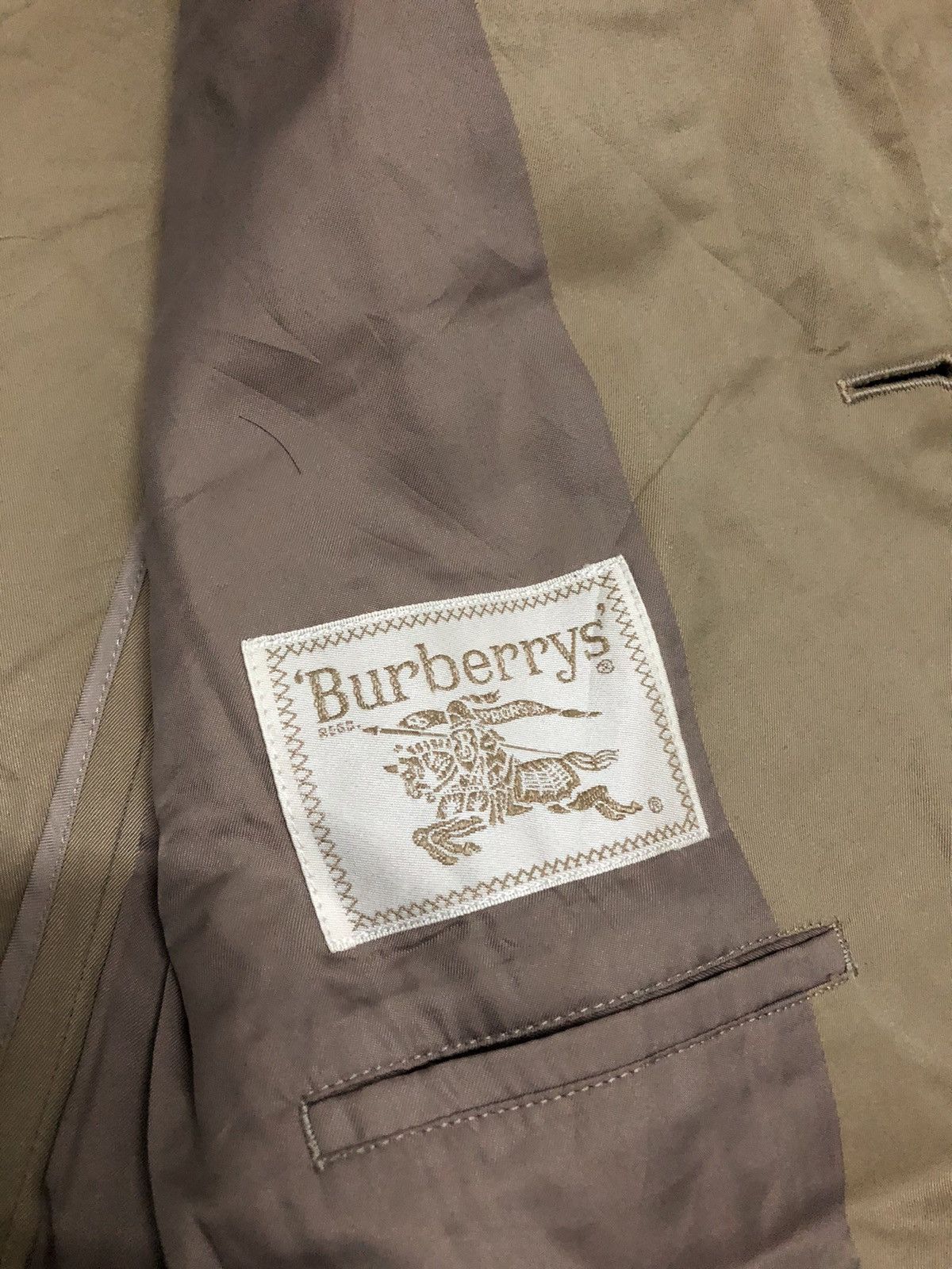 Burberry × Japanese Brand × Vintage Vintage Burberrys Blazer Coat Size US M / EU 48-50 / 2 - 5 Thumbnail