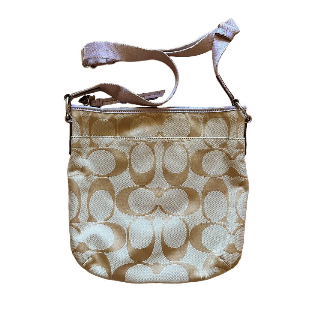 Coach Coach Signature Striped Shoulder Bag Size ONE SIZE - 1 Thumbnail