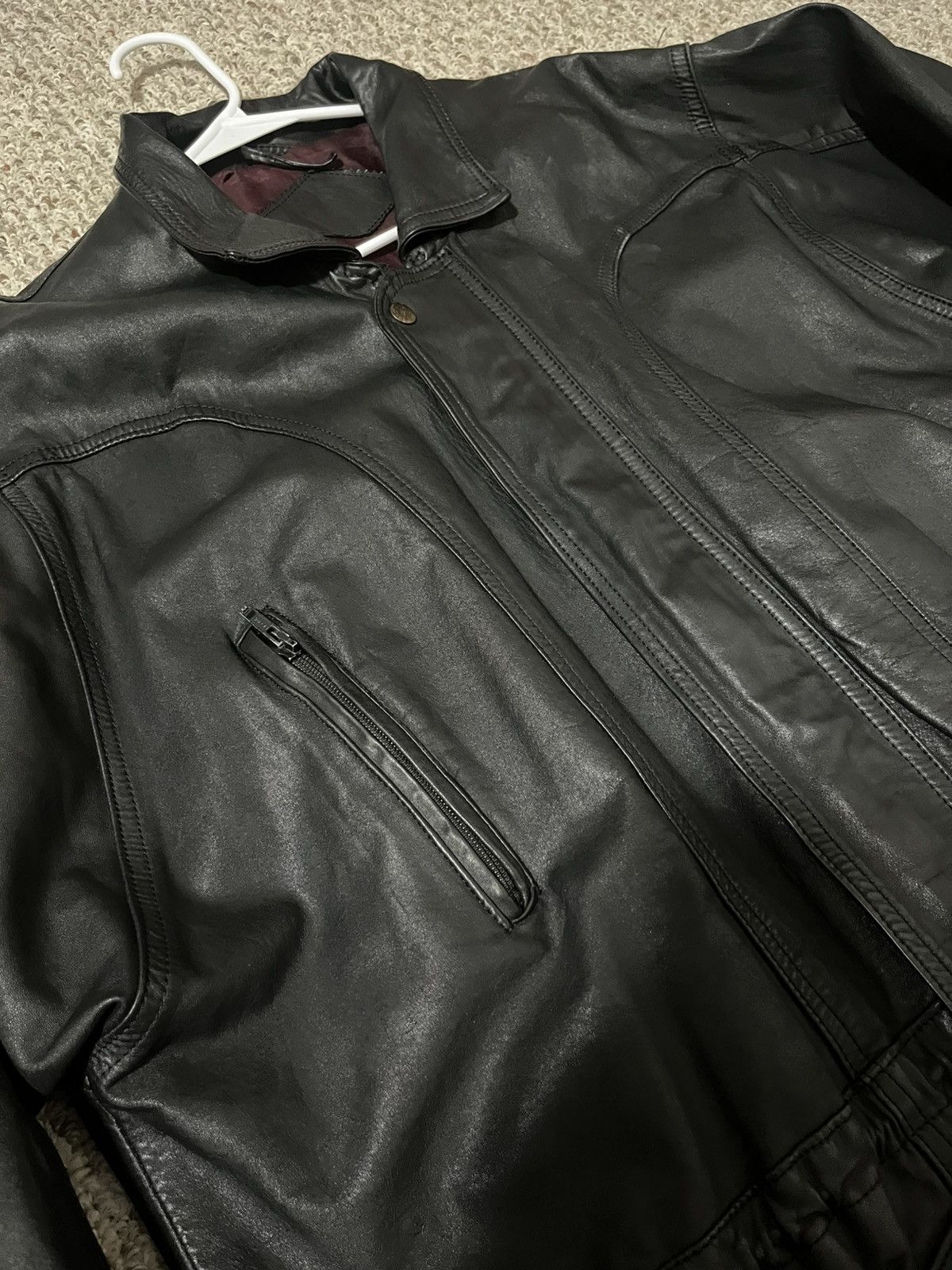 Vintage Vintage Leather Jacket Size US XL / EU 56 / 4 - 6 Thumbnail
