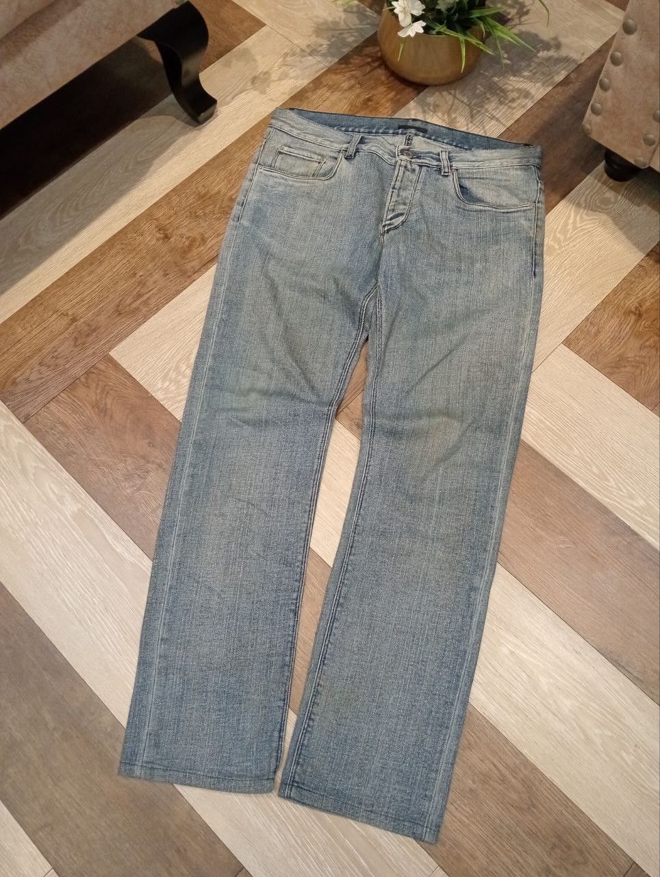 Prada PRADA BLUE DISTRESSED DENIM PANTS Size US 32 / EU 48 - 2 Thumbnail