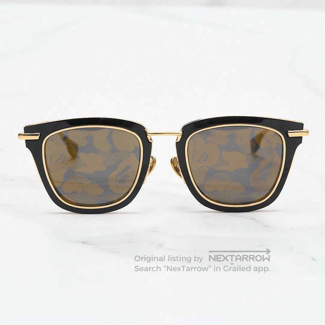 Bape Bape Ape Gold Limited Sunglasses. Size ONE SIZE - 6 Thumbnail