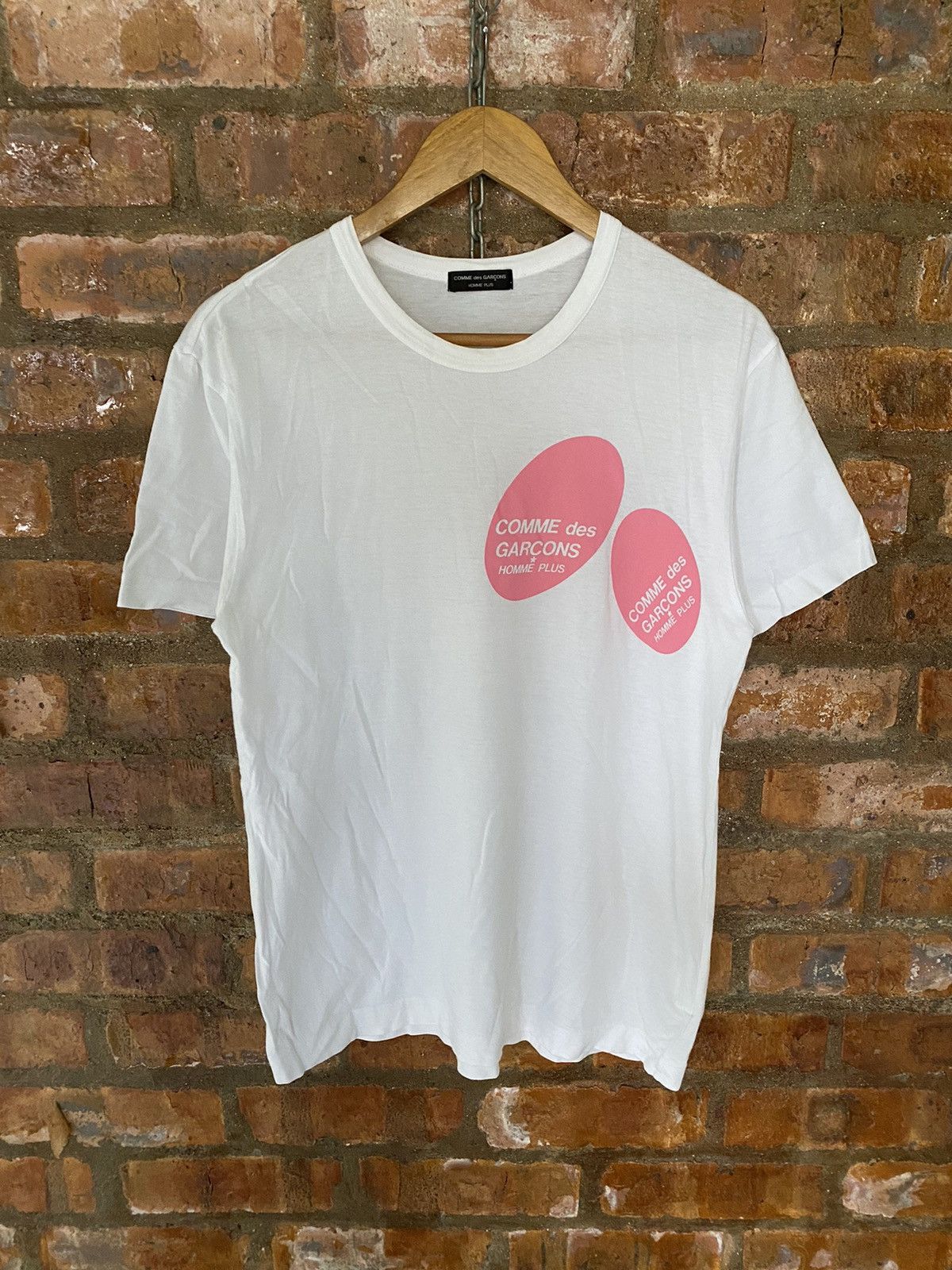 Comme des Garcons × Comme des Garcons Homme × Comme des Garcons Homme Plus AD2002 CDG Homme Plus circle logo tee Size US M / EU 48-50 / 2 - 2 Thumbnail