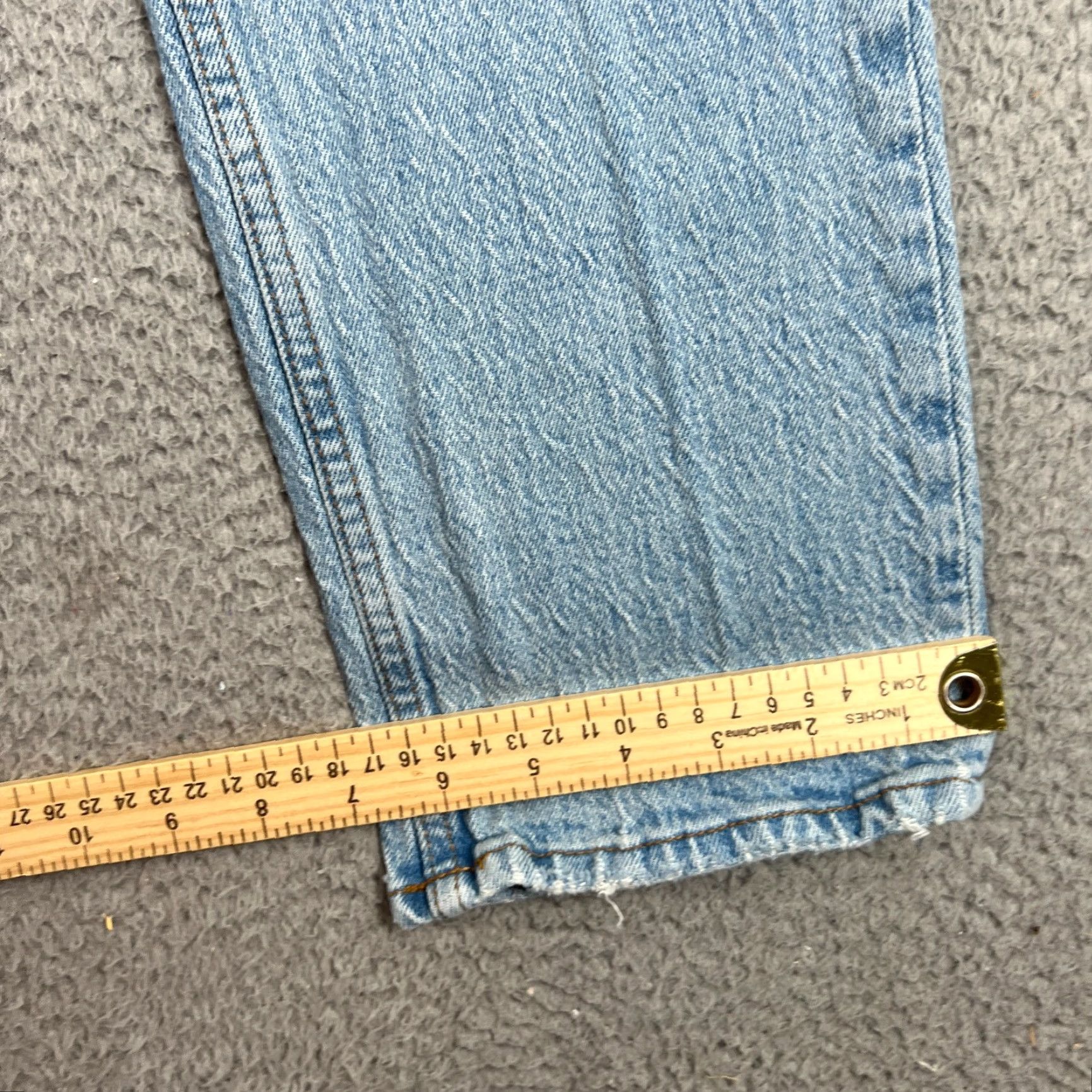 Abercrombie & Fitch Abercrombie & Fitch The 90s Straight Mid Rise Blue Denim Jeans Women 00 Size 24" / US 00 / IT 34 - 2 Thumbnail