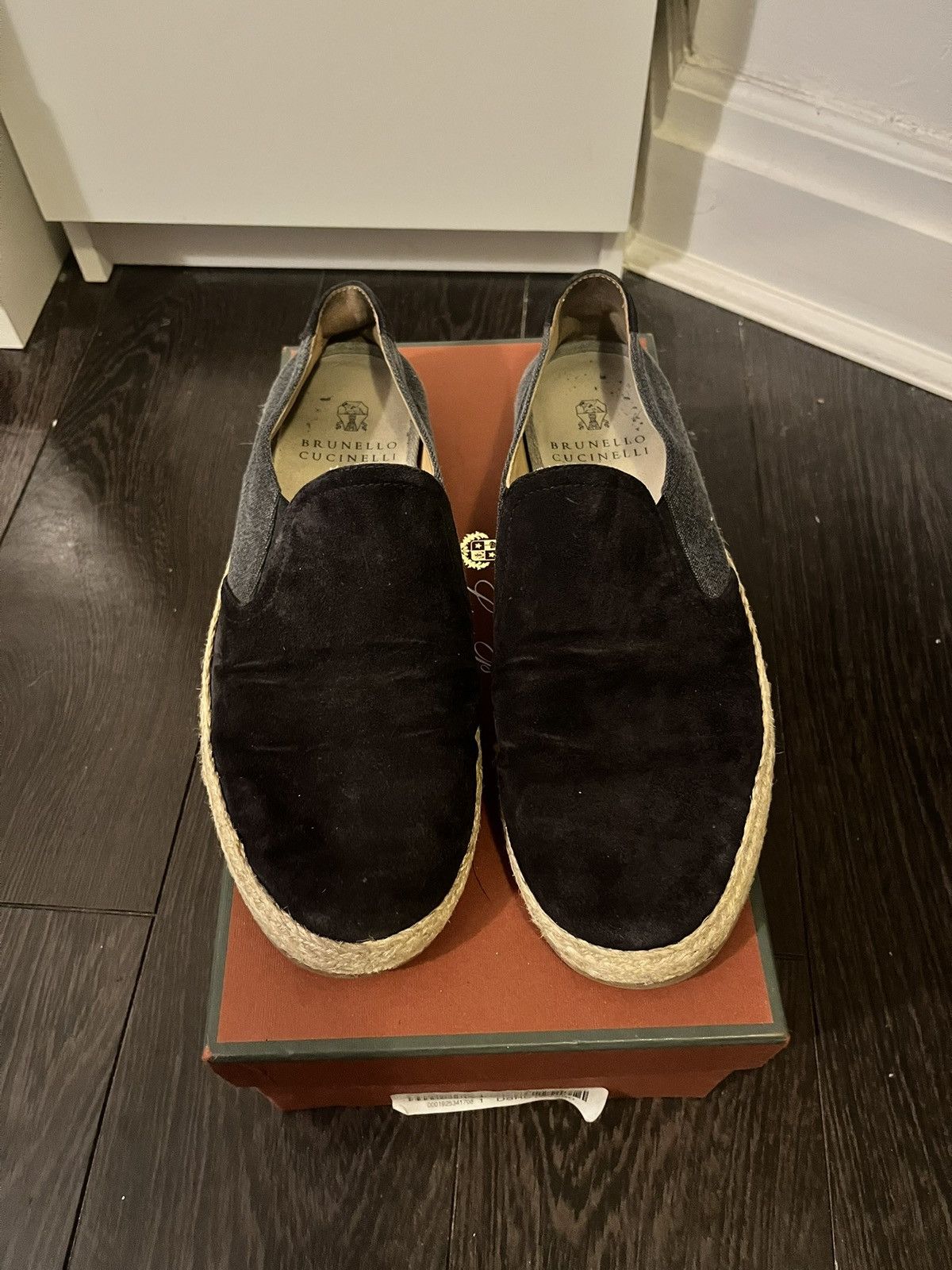 Brunello Cucinelli Brunello Cucinelli navy espadrills uk 8 eu 42 Size US 9 / EU 42 - 1 Thumbnail