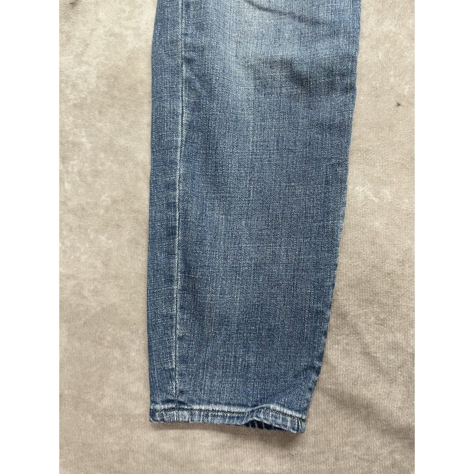 Loft LOFT Modern Skinny Ankle Jeans Women's 28/6 Blue Denim Distr Size 28" / US 6 / IT 42 - 9 Thumbnail