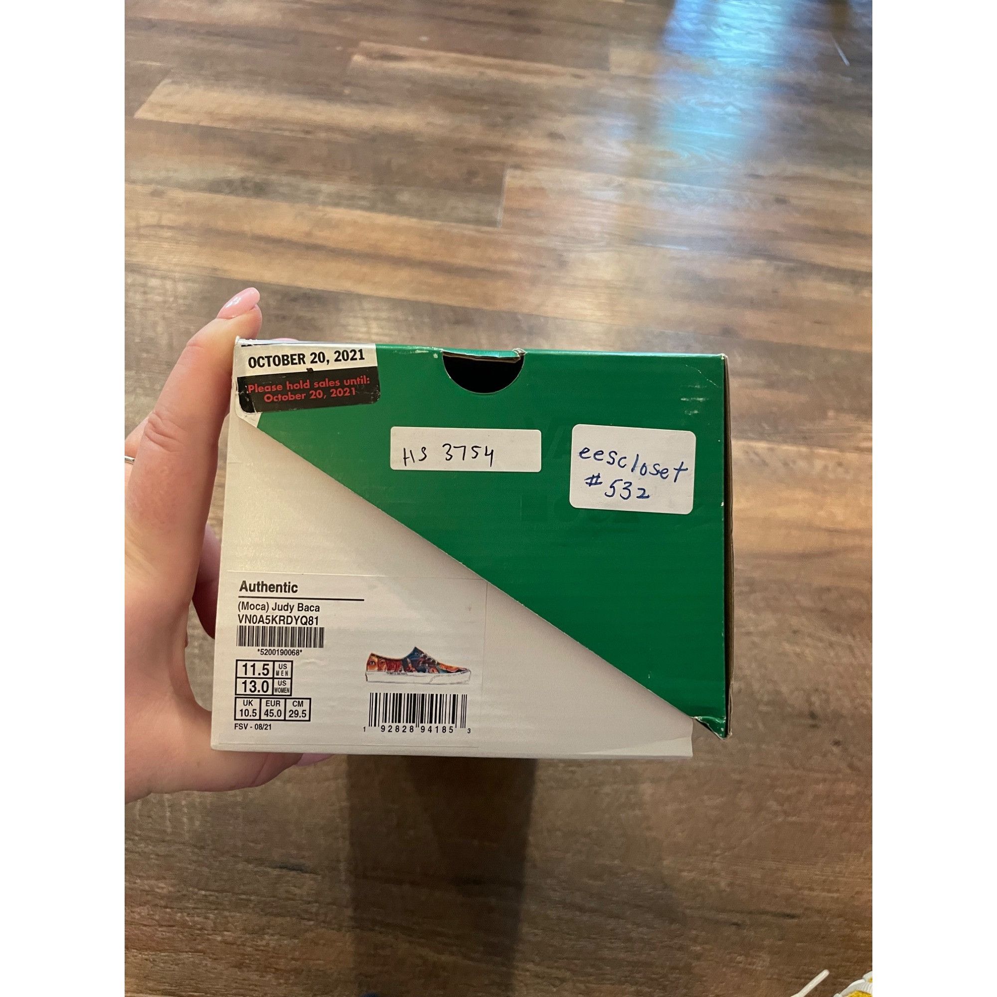 Vans NWT Vans x MOCA Judy Baca Authentic Skate Shoes Art Social C Size US 11.5 / EU 44-45 - 2 Thumbnail