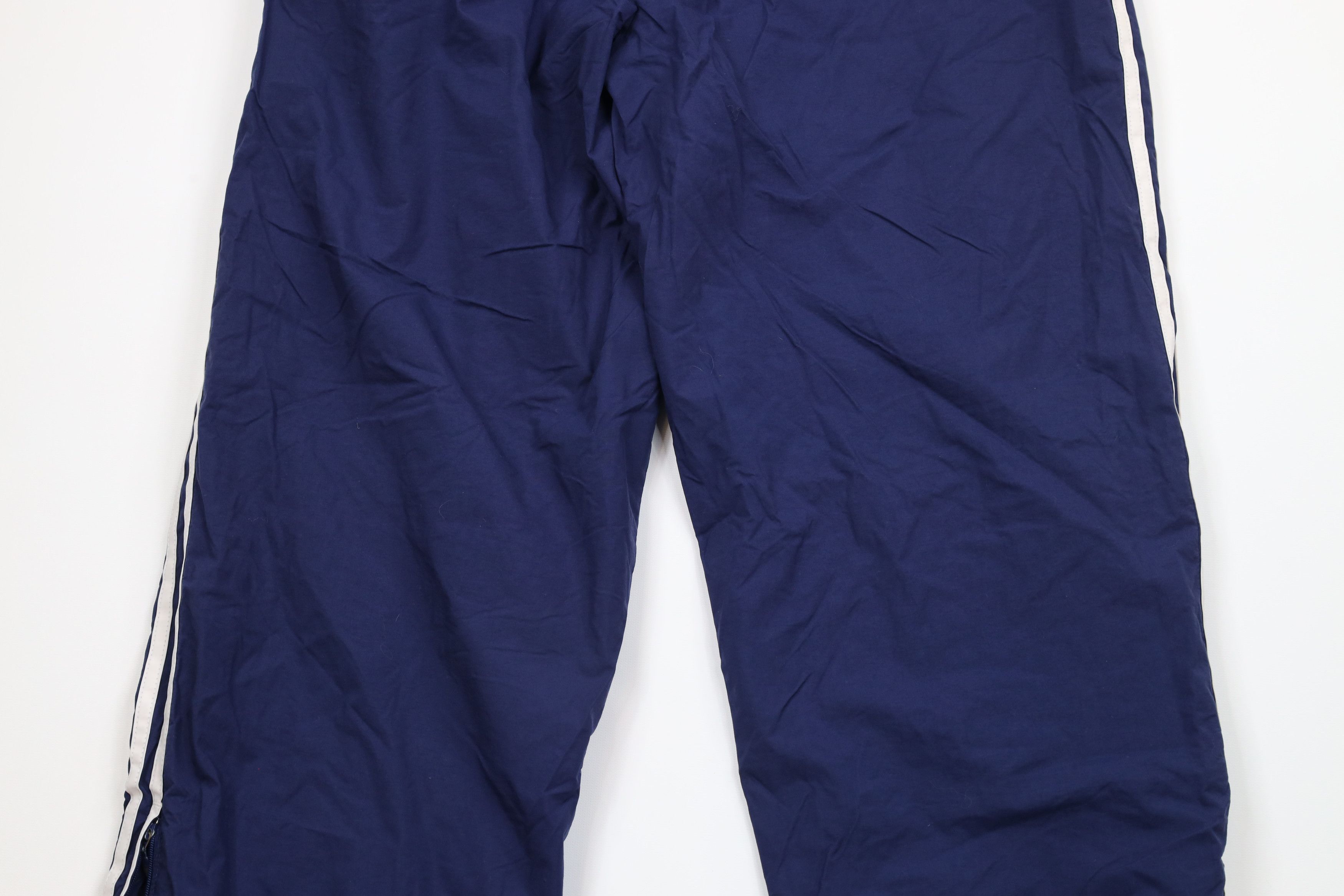 Adidas × Vintage Vintage 90s Adidas Out Striped Lined Wide Leg Pants Blue Size US 36 / EU 52 - 12 Thumbnail