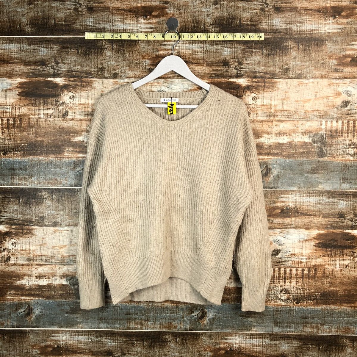 Global Work × Homespun Knitwear Global Work japan vintage Brown Knitwear #A1652 Size M / US 6-8 / IT 42-44 - 1 Thumbnail