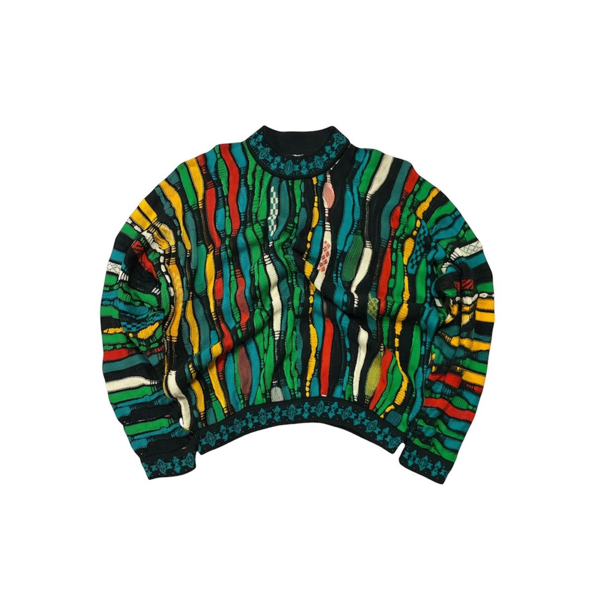 Vintage 90s Coogi 3D Knitwear Sweater