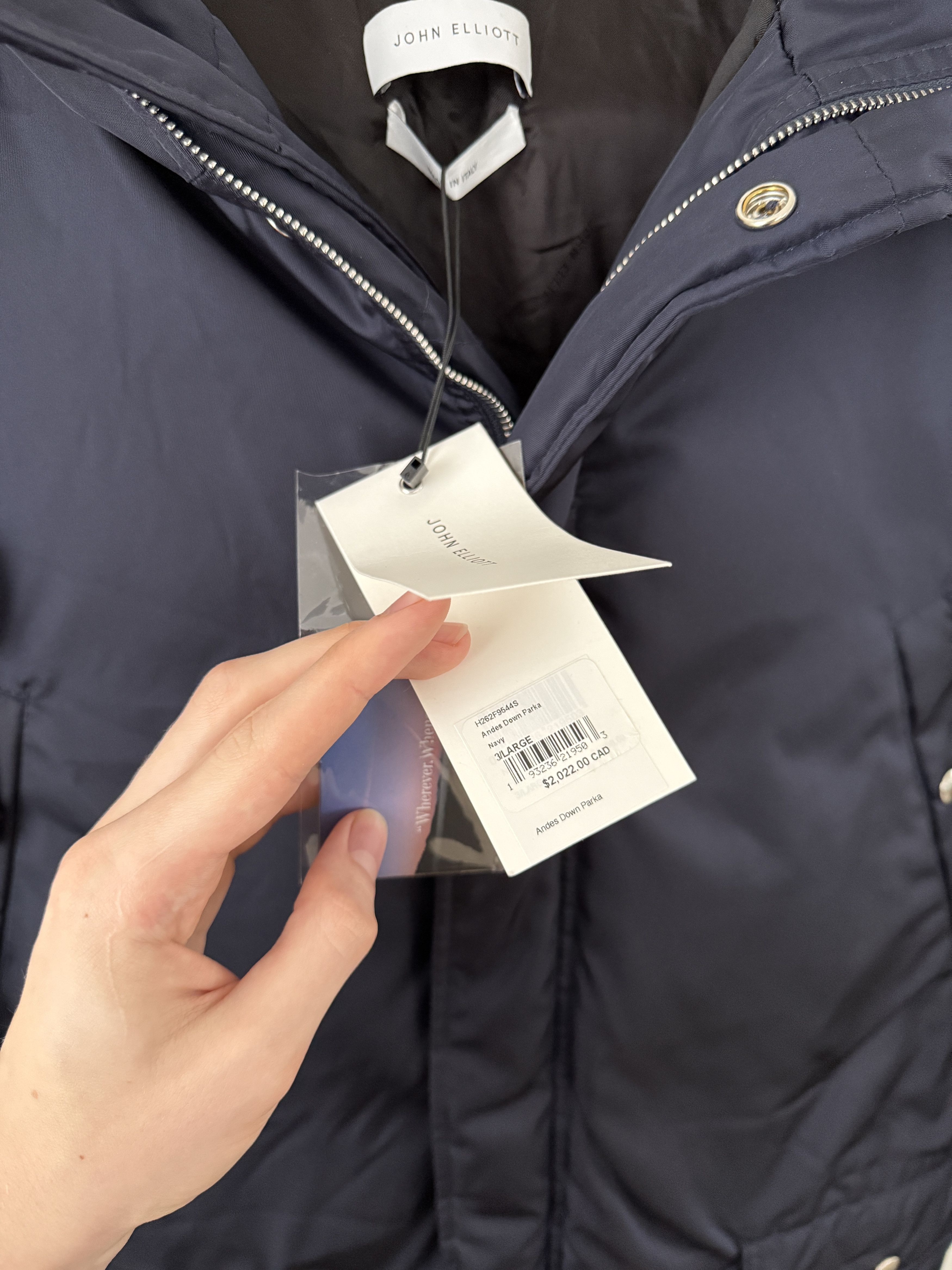 John Elliott Andes Down Parka Size US L / EU 52-54 / 3 - 15 Thumbnail