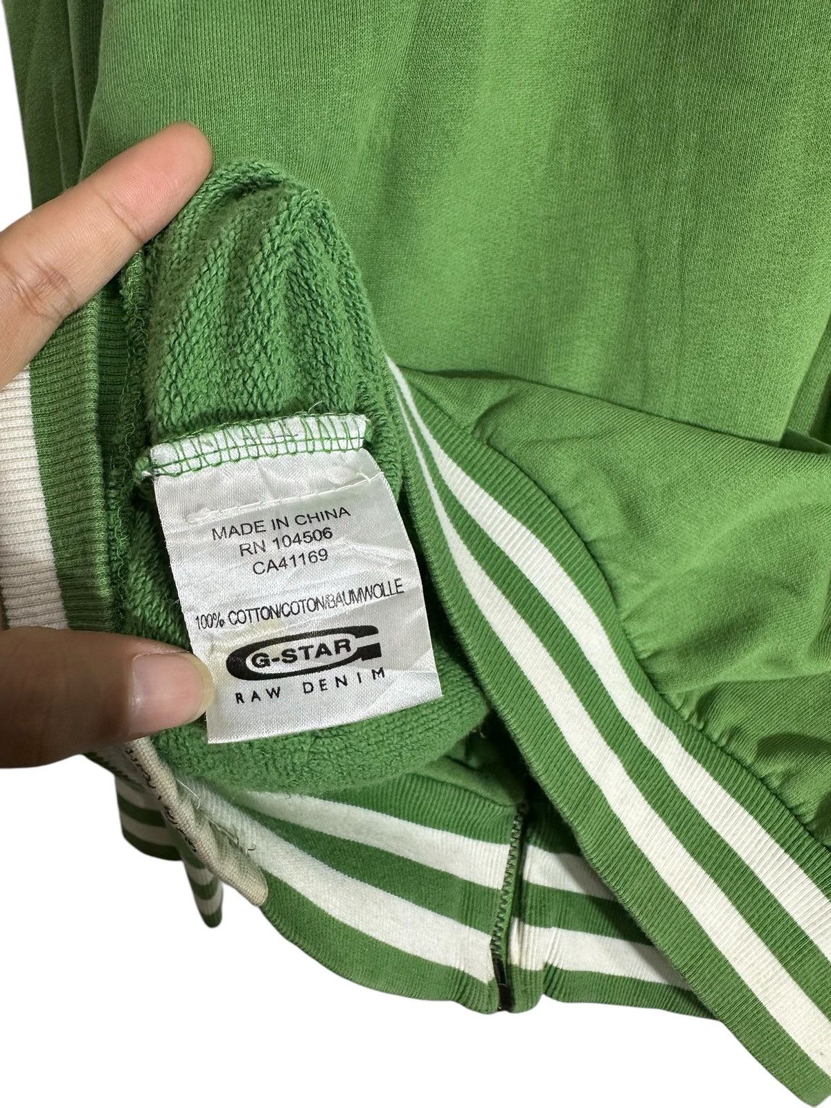 G-Star ARCHIVE G-STAR RAW KAPITAL STYLE DISTRESSED FADED JACKET Size US M / EU 48-50 / 2 - 13 Thumbnail