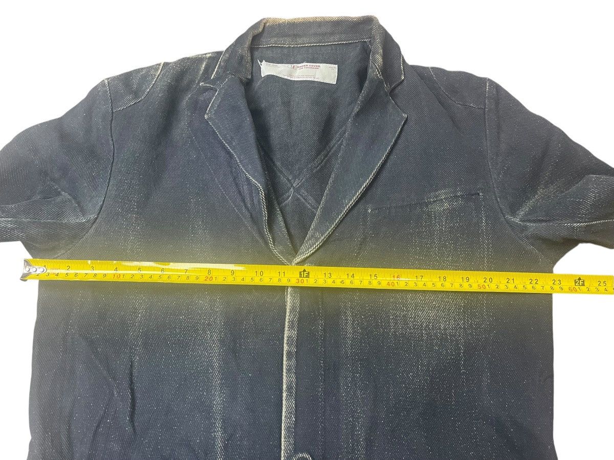 Undercover Vintage Undercover Jun Takahashi Suit Denim Size US L / EU 52-54 / 3 - 3 Thumbnail