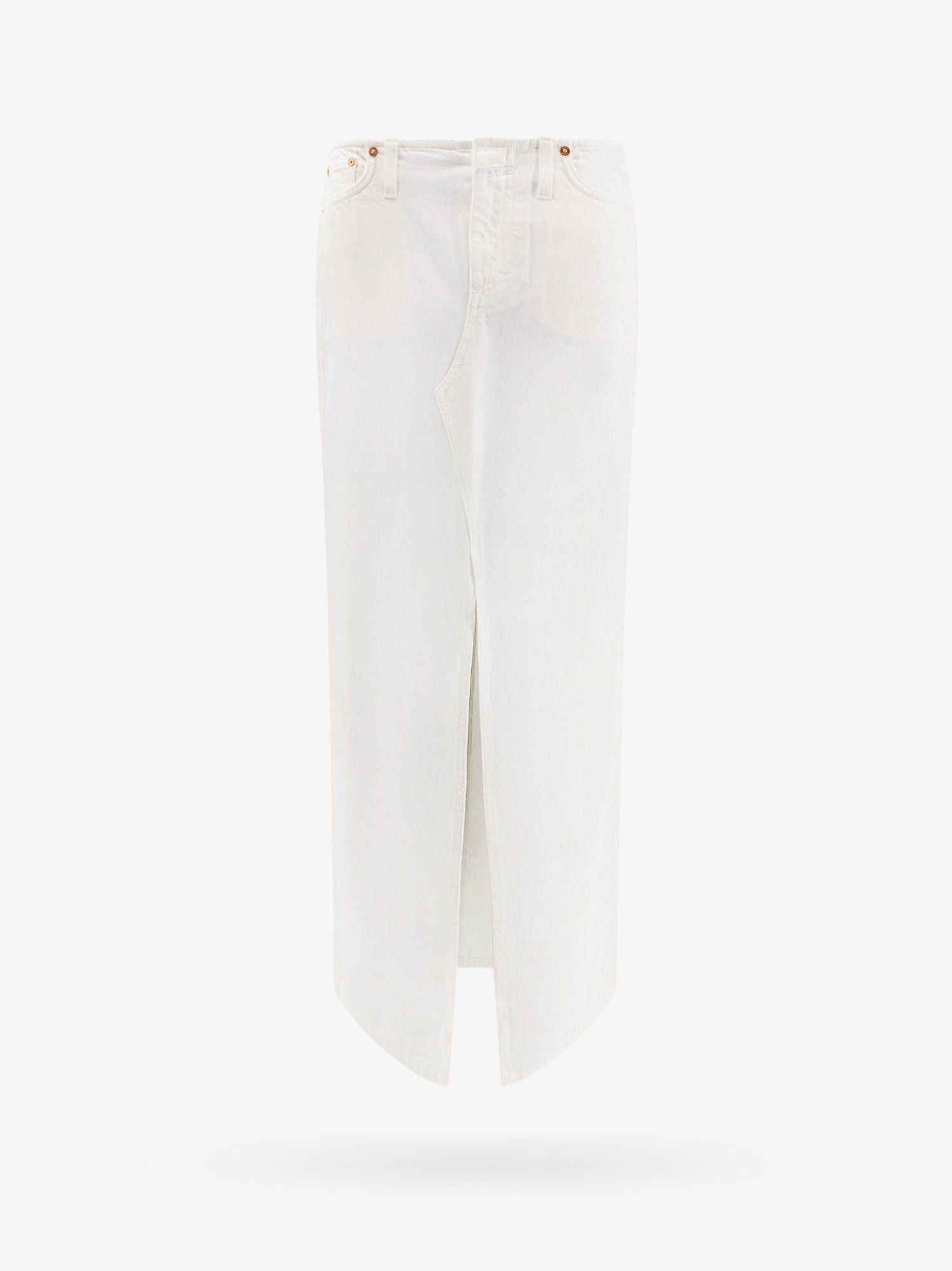 image of Closed Trouser Woman White Pants, Women's (Size 28)