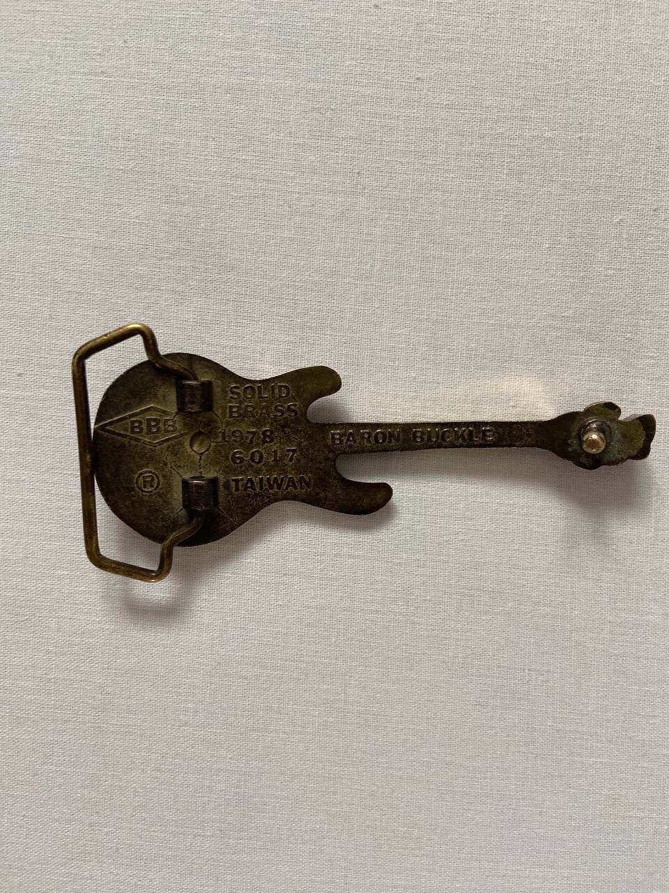 Handmade × Other 1978 Vintage Solid Brass Electric Guitar Size ONE SIZE - 5 Thumbnail
