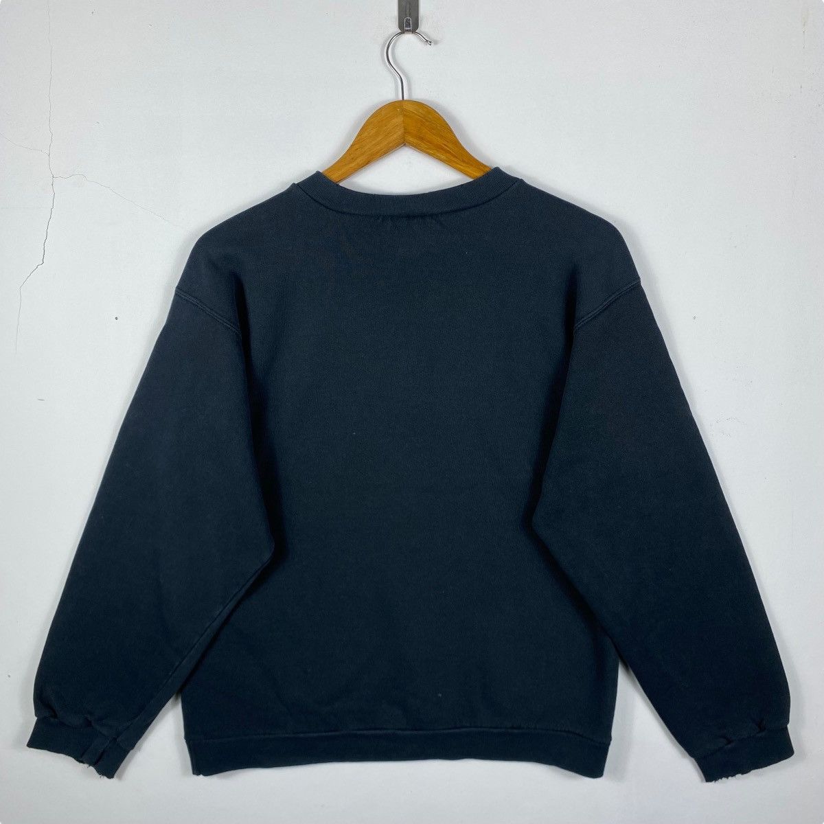 Nike × Vintage Vintage 90's NIKE Small Embroidery Swoosh Crewneck Size US XL / EU 56 / 4 - 4 Thumbnail