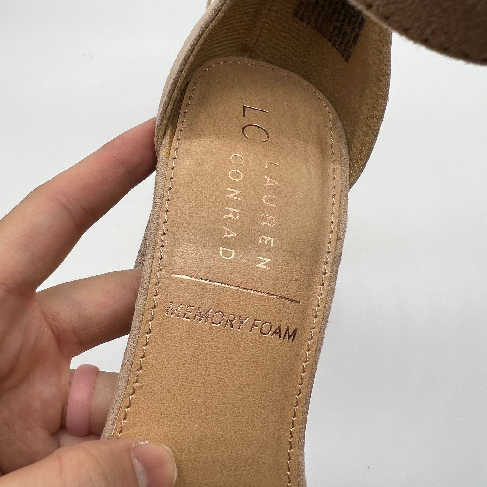 Other Lauren Conrad Women's High Heels Natural/Rose Gold Size 8.5 Size US 8.5 / IT 38.5 - 7 Thumbnail