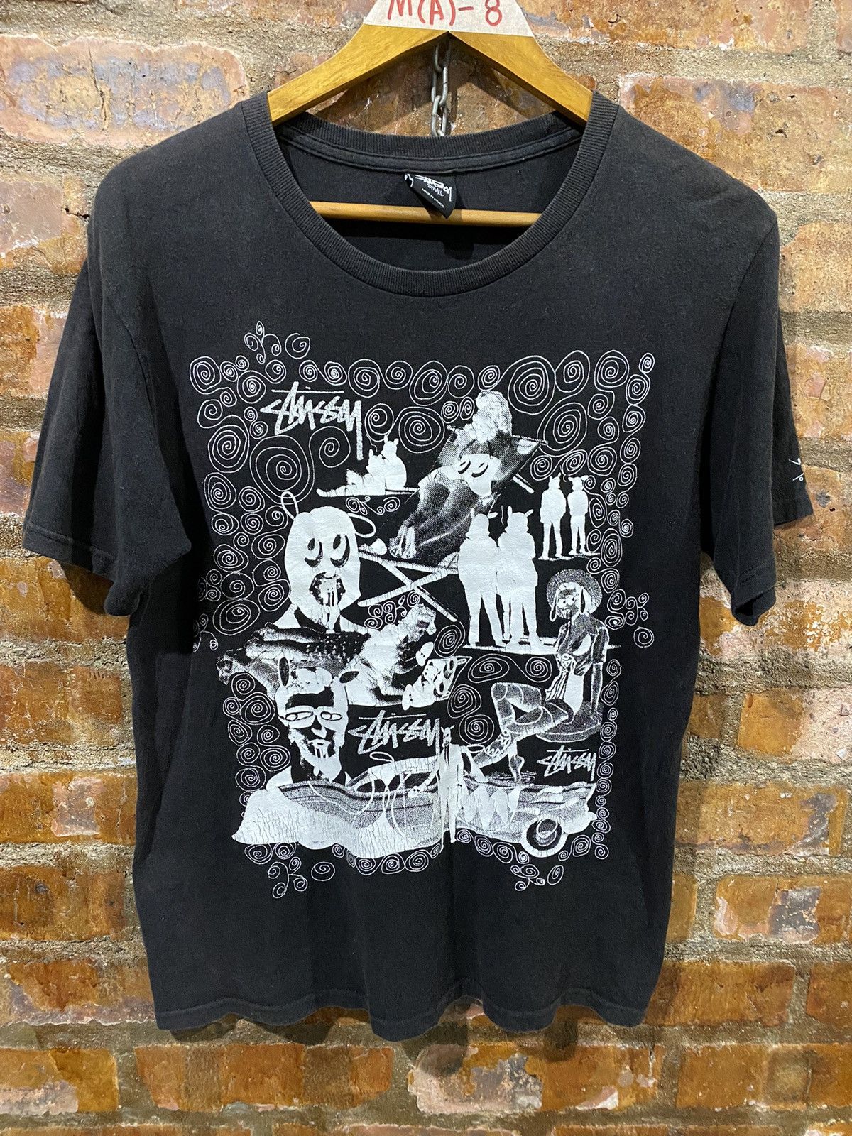Stussy × Takahiromiyashita The Soloist. 🔥2008 Stussy X Skoloct Limited tee Size US M / EU 48-50 / 2 - 2 Thumbnail