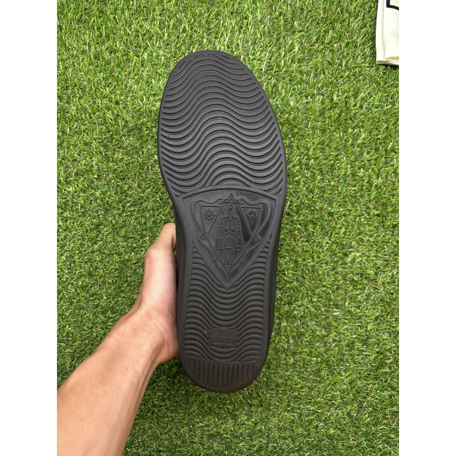 Gucci Gucci Ace GG ' Black ' | GOOD CONDITION! Size US 10 / EU 43 - 13 Thumbnail