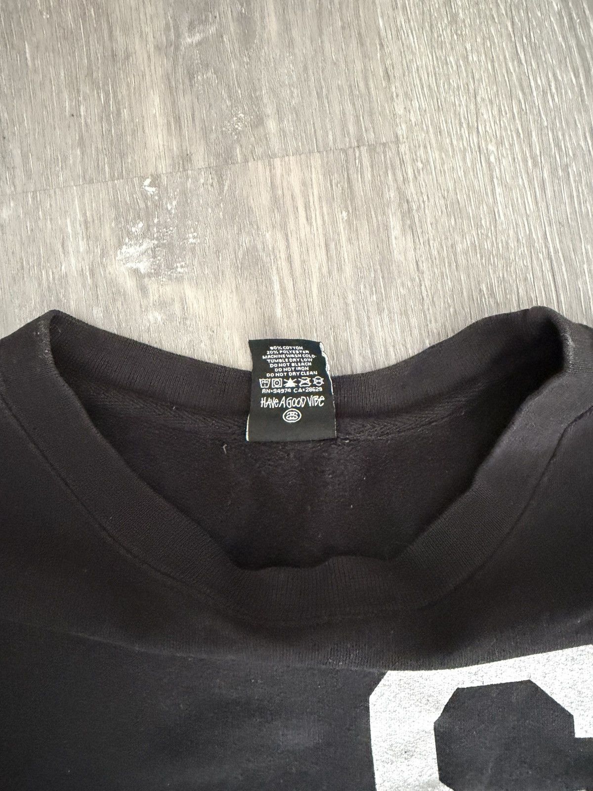 Stussy Stussy x Nexus VII Crewneck Sweater Black Size M Size US M / EU 48-50 / 2 - 5 Thumbnail