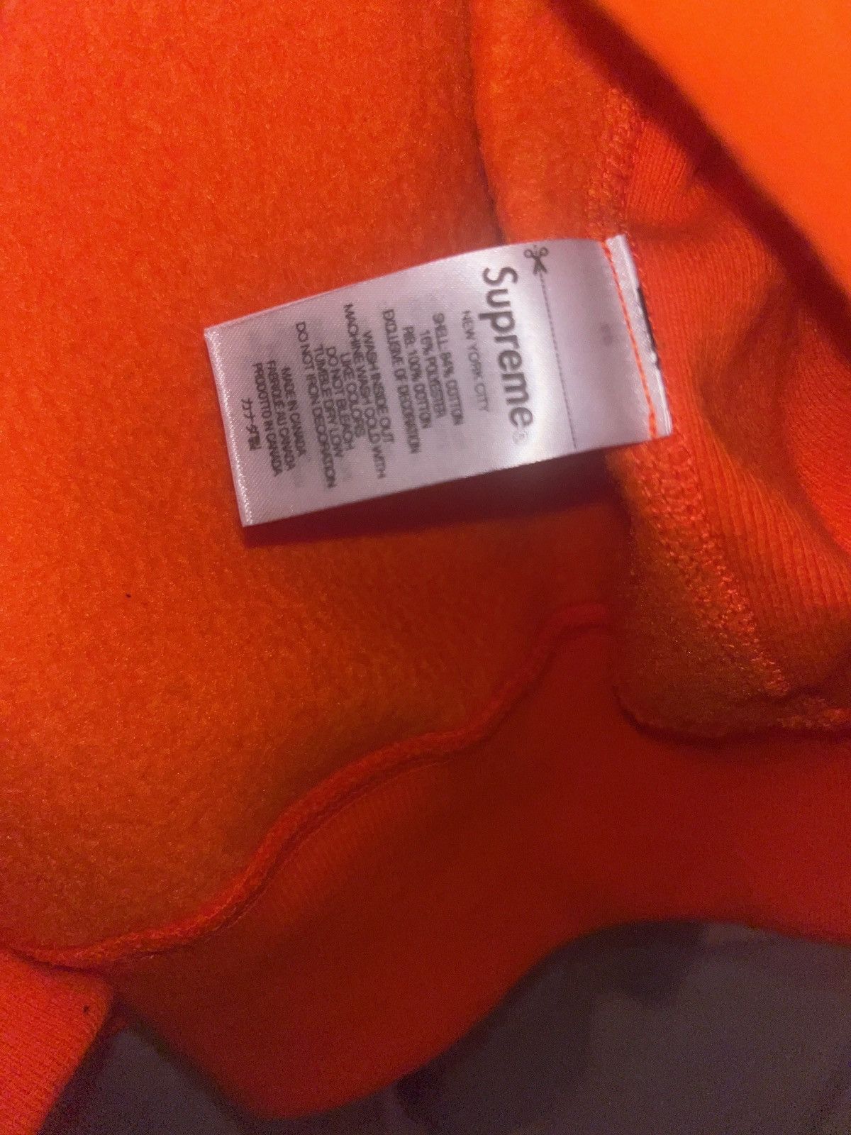 Supreme Supreme Orange Box Logo FW24 Size US S / EU 44-46 / 1 - 4 Thumbnail