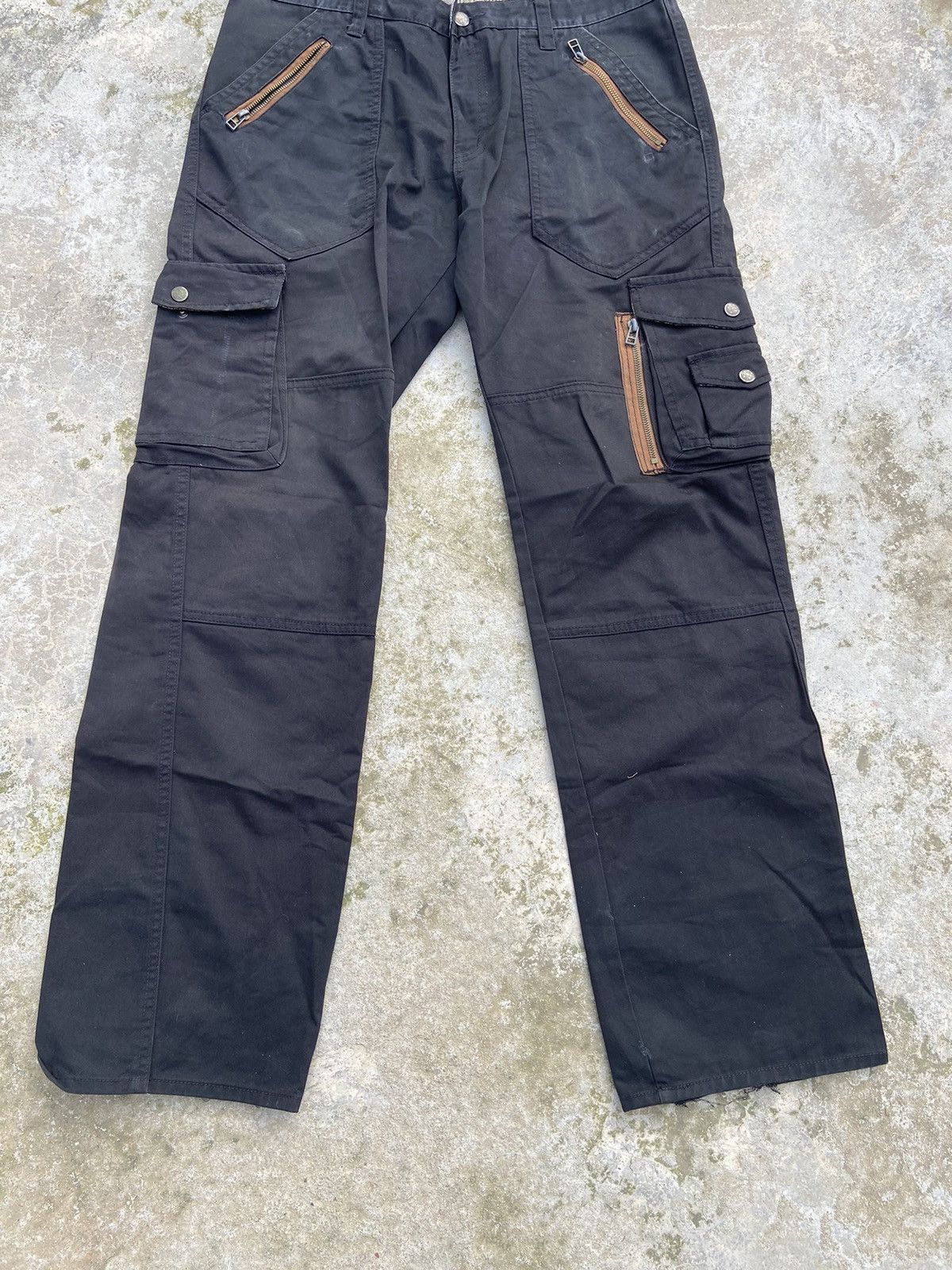 Japanese Brand Double Focus cargo pants Size US 34 / EU 50 - 5 Thumbnail