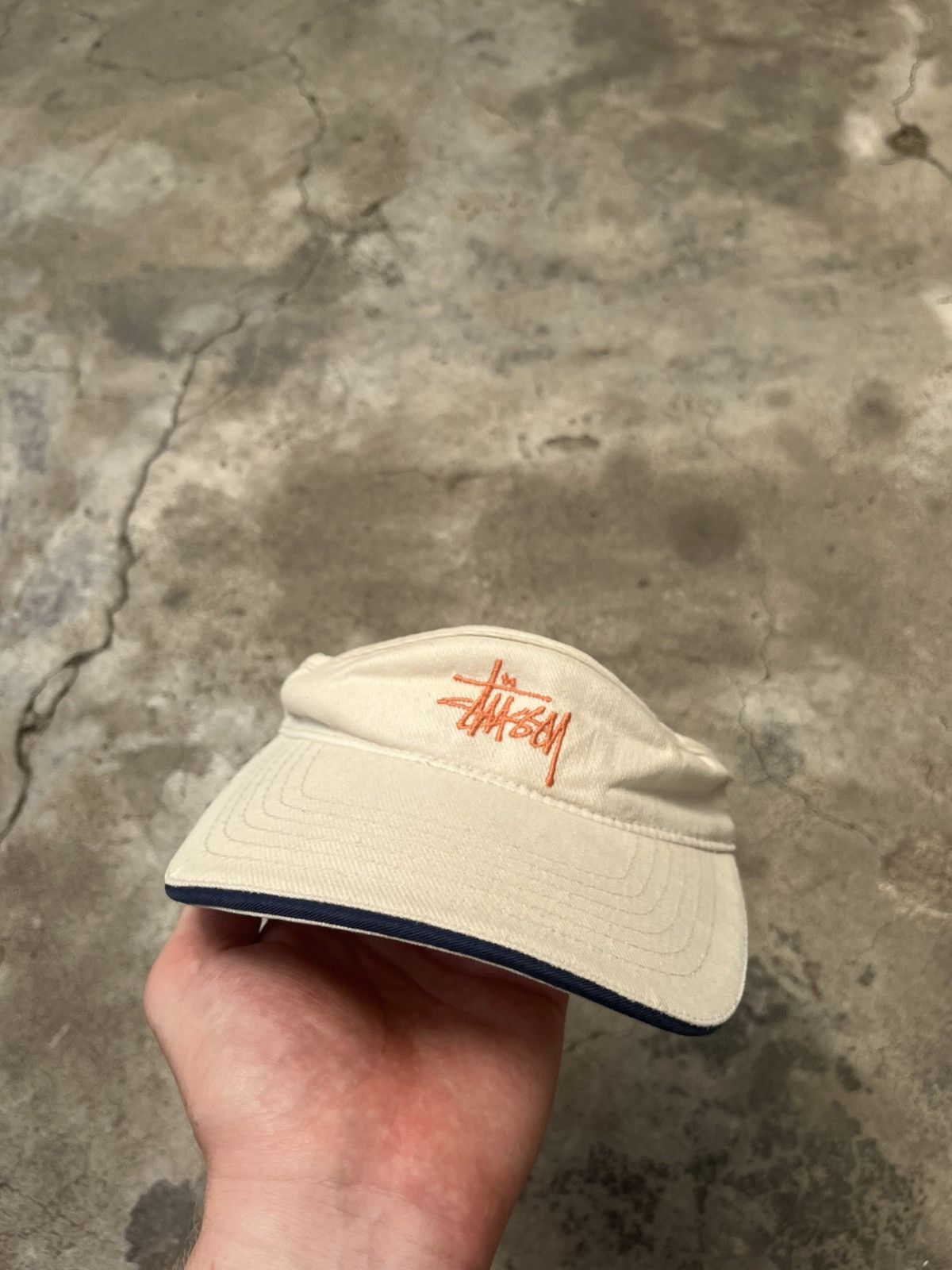 Stussy Vintage early 2000s Stüssy Beige Dragon Cap | Grailed