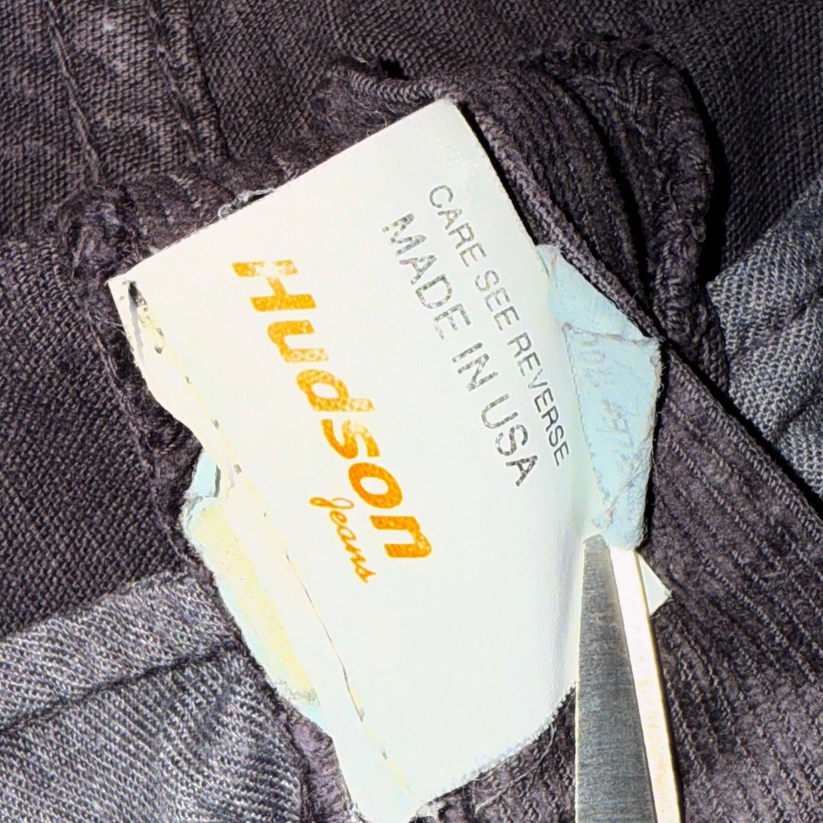 Hudson Hudson Jeans Size 29 Corduroy Low Rise Bootcut Flare Y2K USA Size 29" - 9 Thumbnail