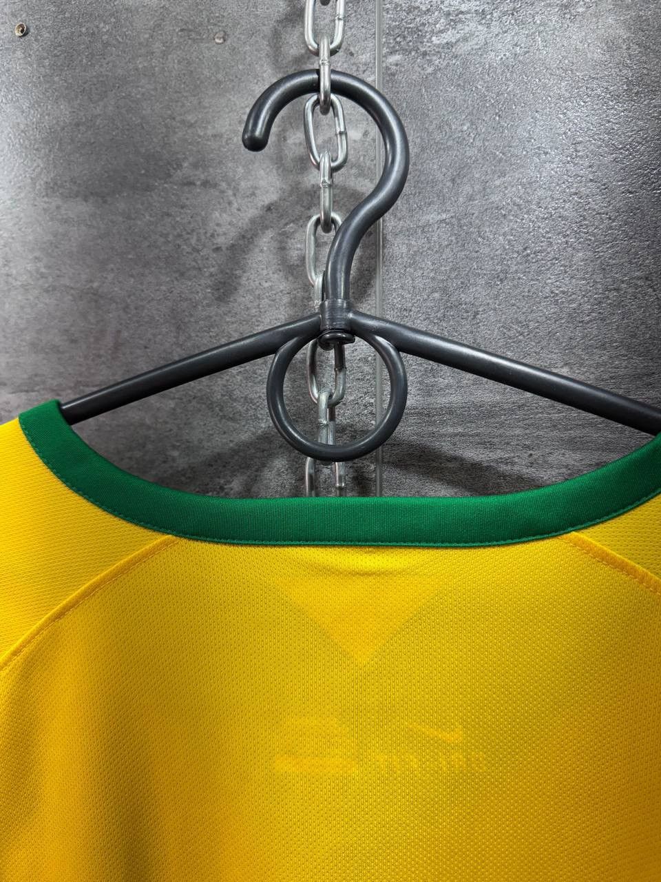 Nike Nike Brasil CBF Brazil 2014 Home Dri-Fit Soccer Jersey Size US XXL / EU 58 / 5 - 14 Thumbnail