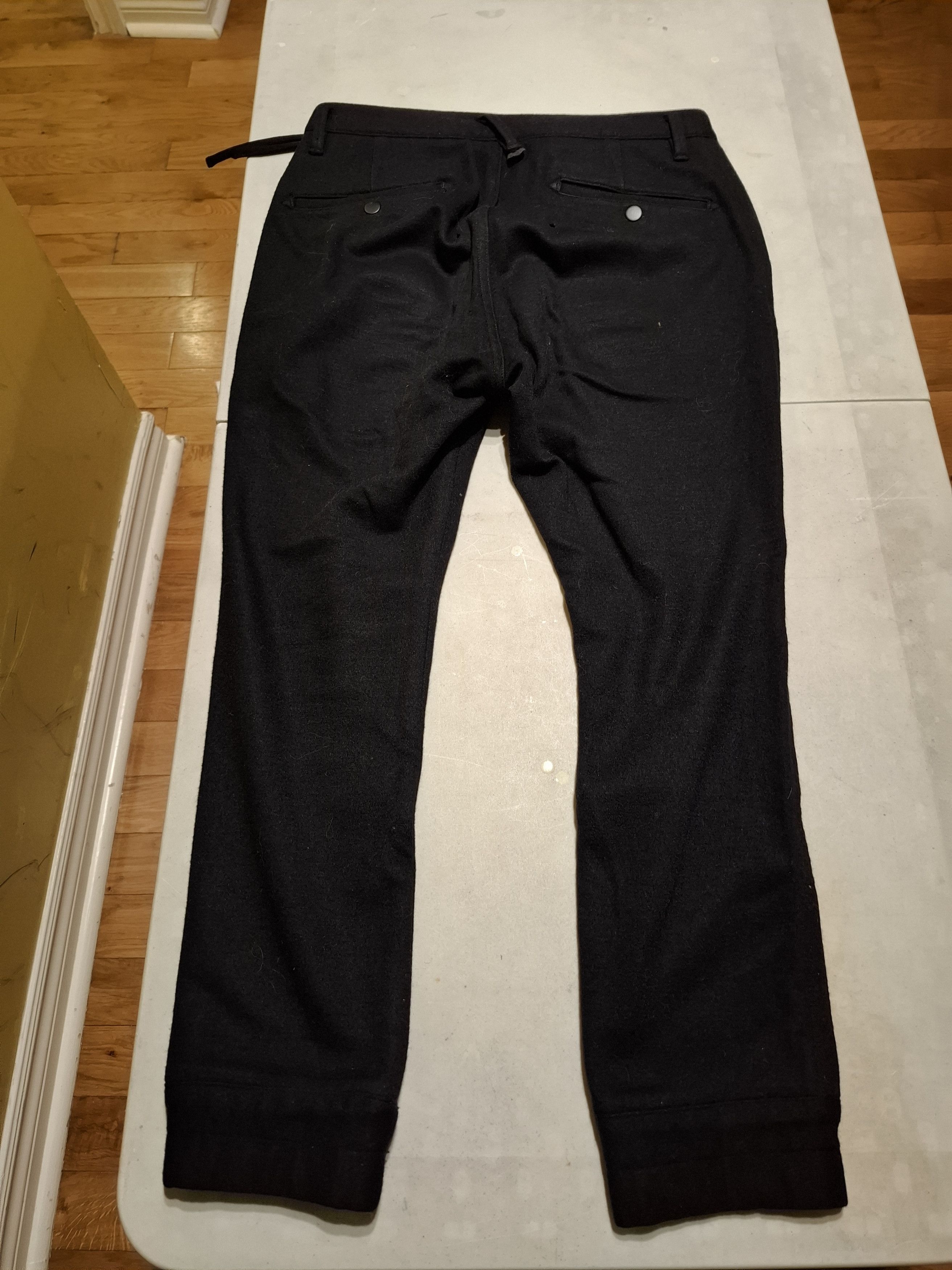 Nonnative Dweller Easy Rib Pants Wool Knit Jersey Size US 28 / EU 44 - 2 Thumbnail