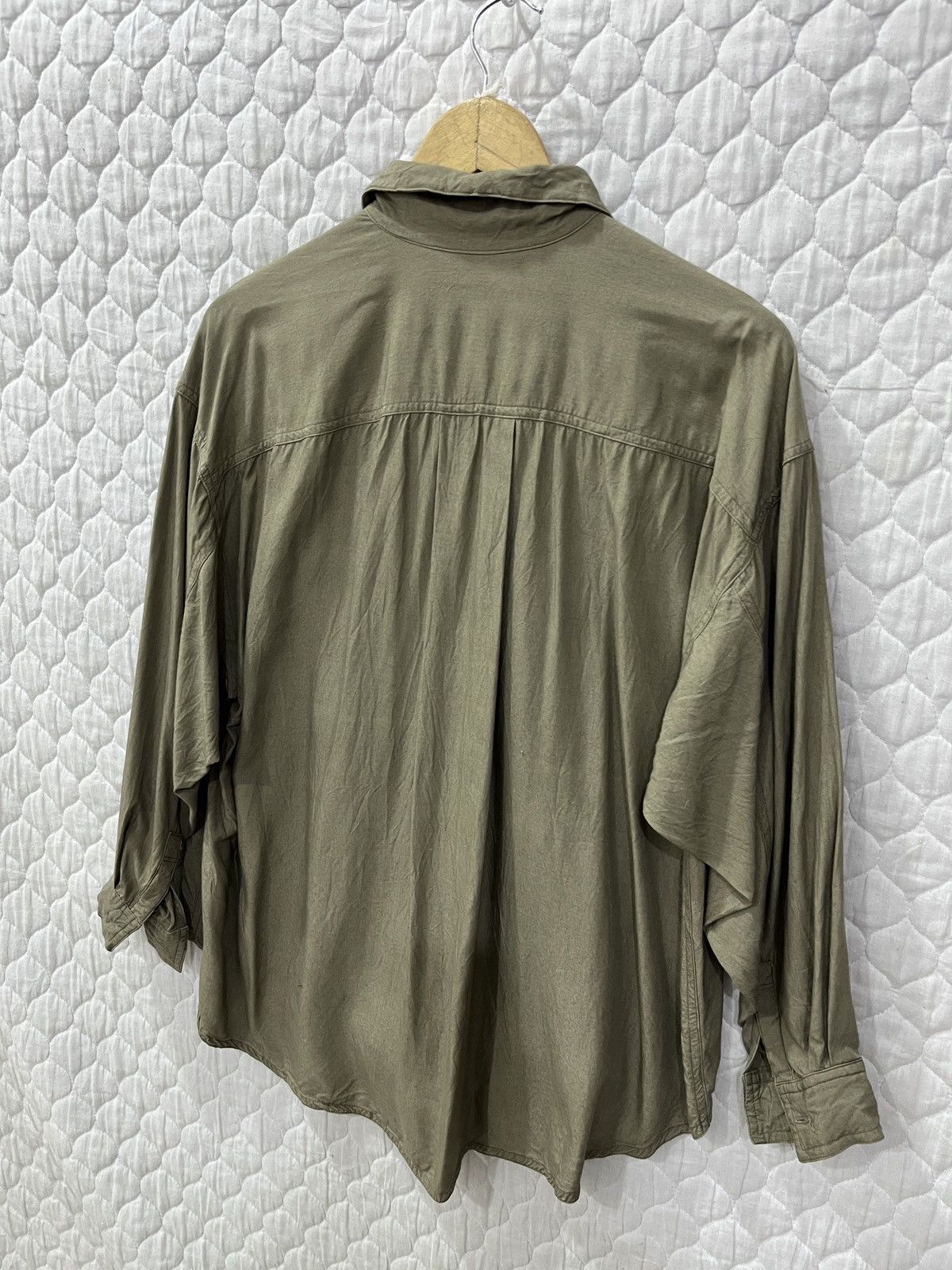 Issey Miyake 🔥🔥🔥ARCHIVE VINTAGE ISSEY MIYAKE BAGGY RAYON SHIRTS Size M / US 6-8 / IT 42-44 - 5 Thumbnail