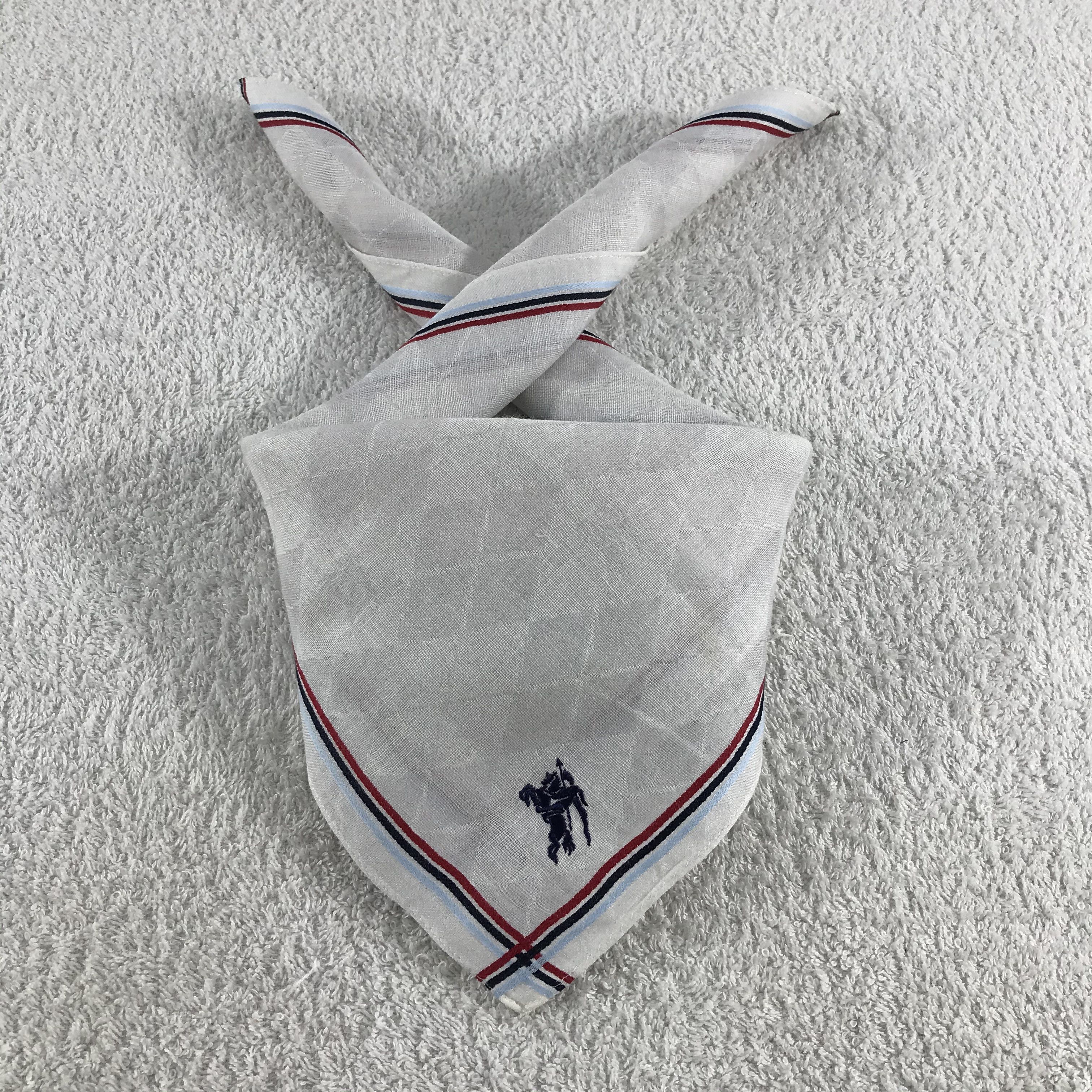 Burberry × Vintage Burberry Bandana / Handkerchief / Neckerchief - S284 Size ONE SIZE - 3 Thumbnail