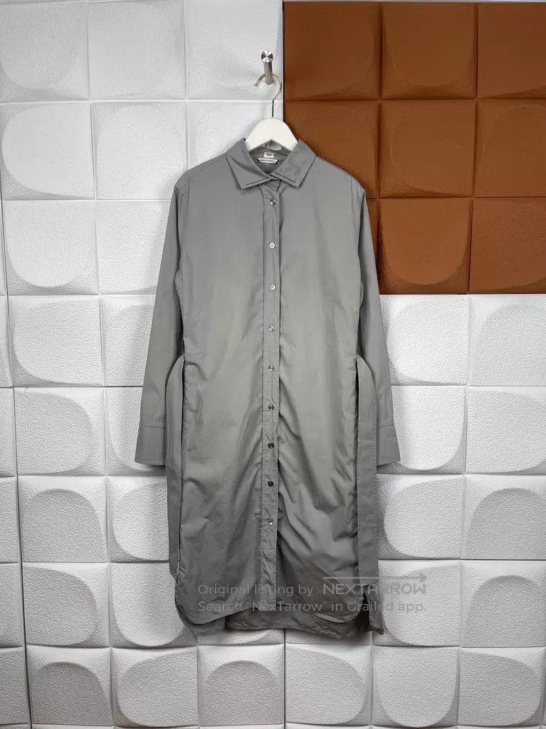 Hermes Hermes Shirt Dress Coat Size XXS / US 00 / IT 34 - 1 Thumbnail