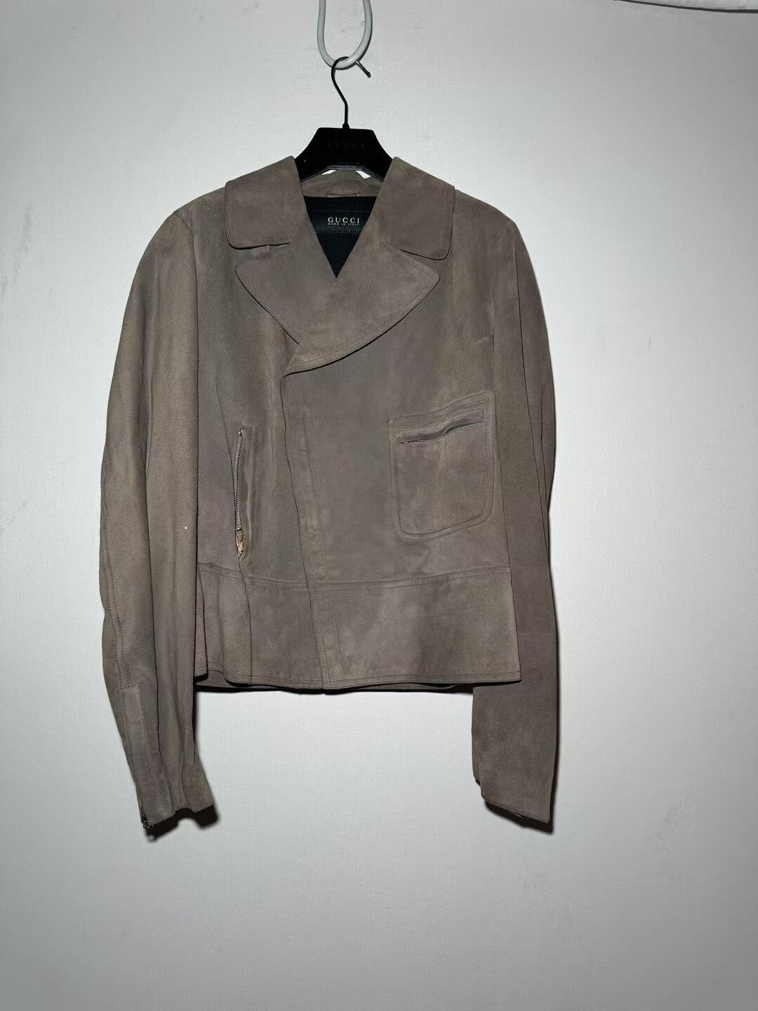 Gucci Gucci Discontinued Cowhide Leather Jacket Size US L / EU 52-54 / 3 - 1 Thumbnail