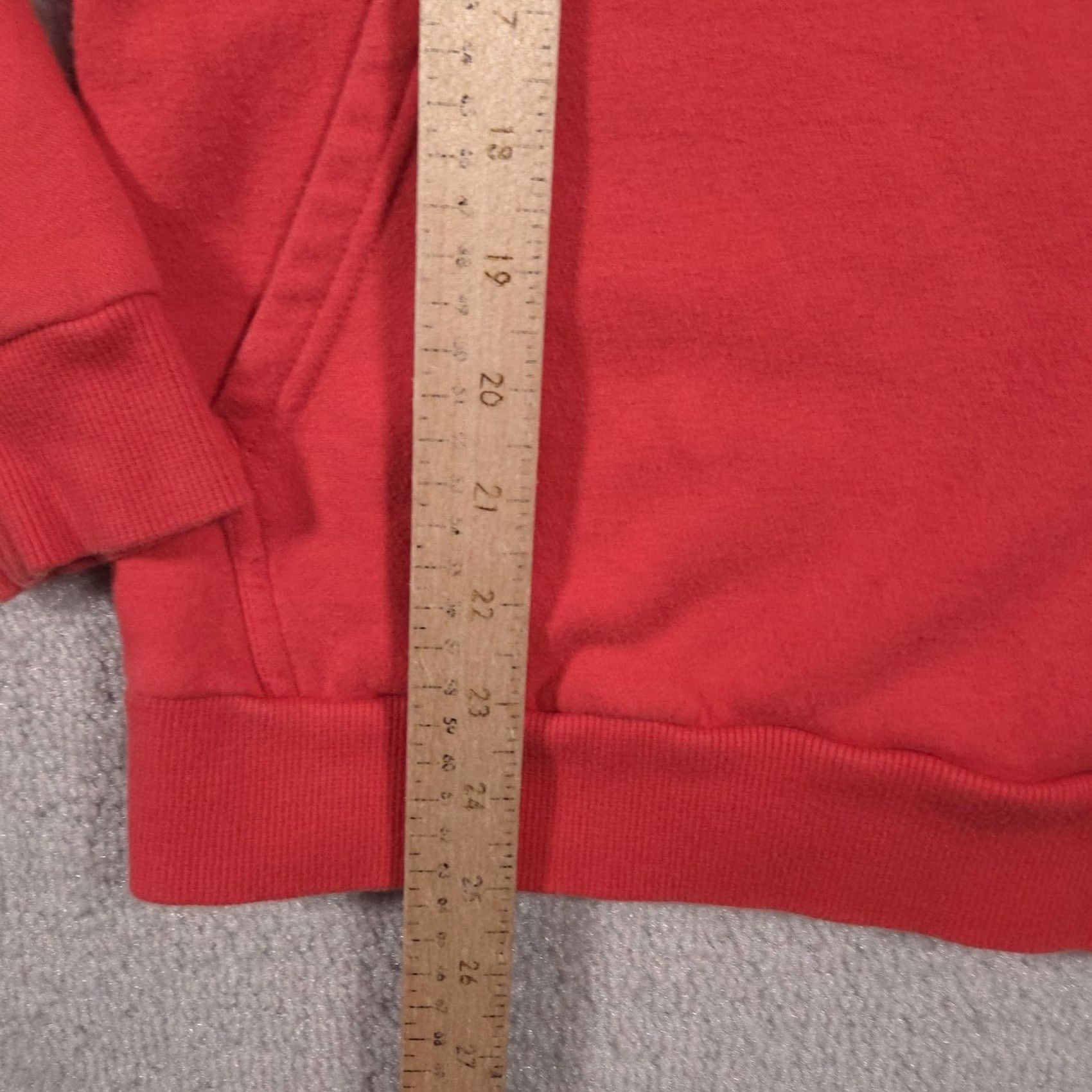 Under Armour Under Armour Hoodie Mens Small Red Fleece Pullover Kangaroo Pocket Raglan UA Size US S / EU 44-46 / 1 - 6 Thumbnail