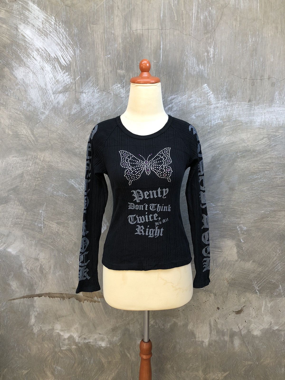 If Six Was Nine Y2K Penty’s Longsleeve Chrome Hearts Style Size XL / US 12-14 / IT 48-50 - 1 Thumbnail