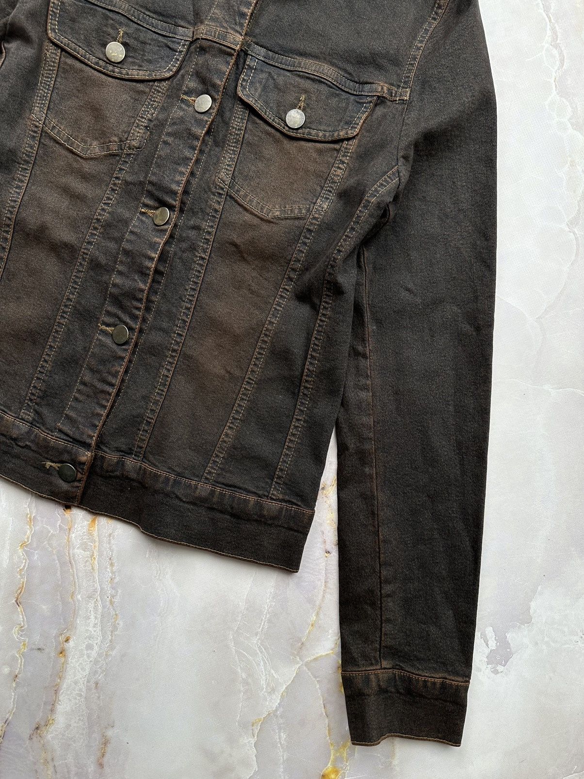 Japanese Brand Vintage Denim Jacket Size S / US 4 / IT 40 - 5 Thumbnail