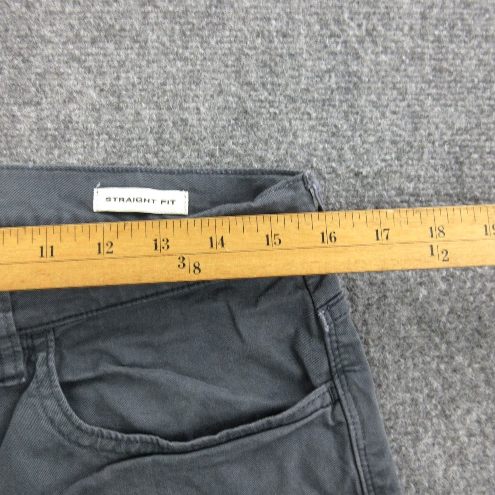 Flint And Tinder Flint and Tinder Jeans Mens 32x30 Gray Straight Fit Denim Casual Pants Size US 32 / EU 48 - 5 Thumbnail
