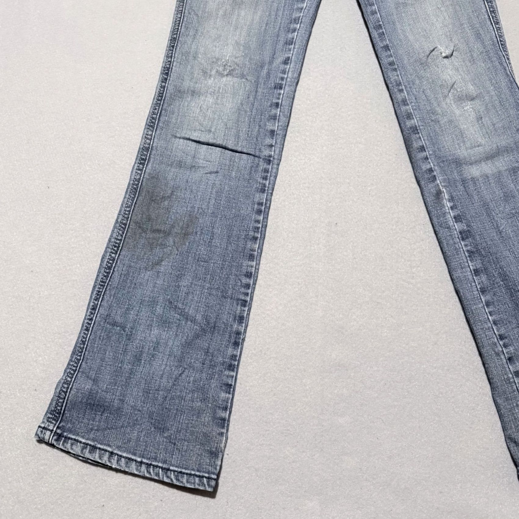 Wrangler Wrangler Jeans Women's Blue Denim Mid Rise Bootcut Zip Fly 26x31 Size 26" / US 2 / IT 38 - 5 Thumbnail