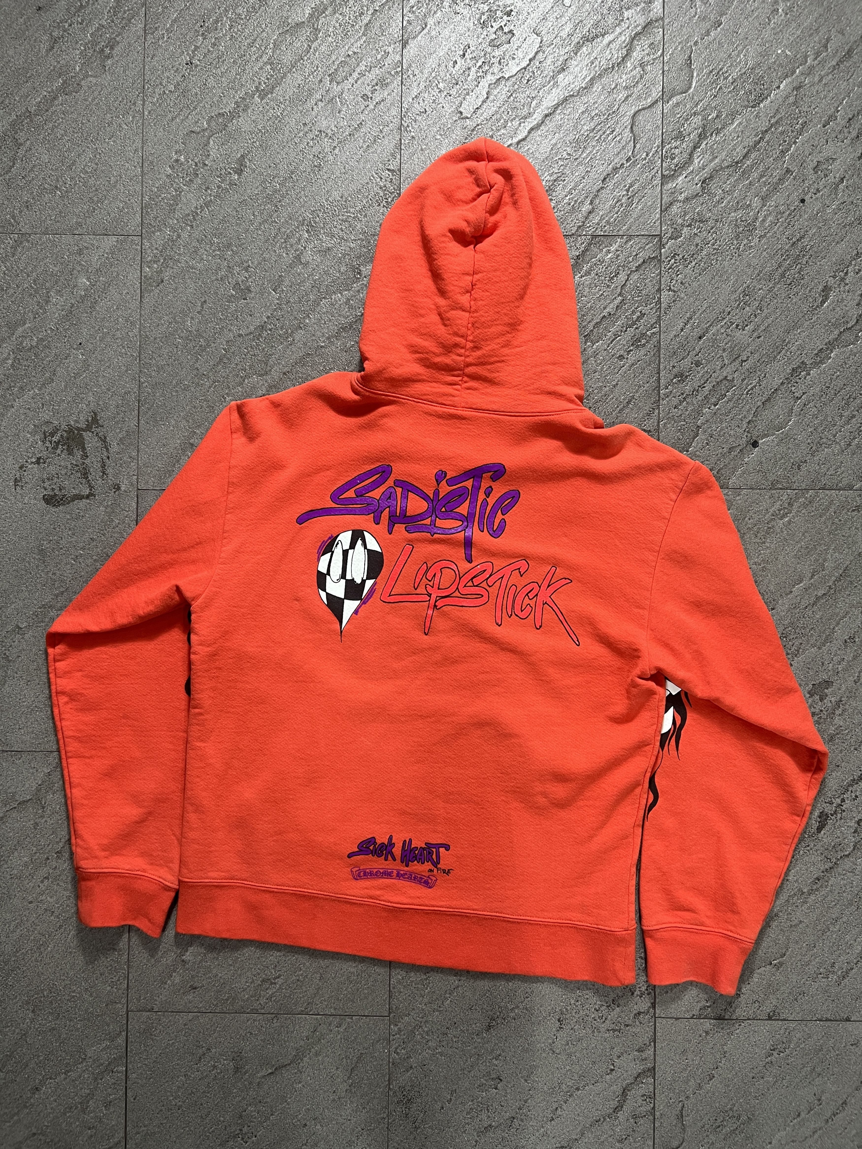Chrome Hearts Chrome Hearts x Matty Boy Sadistic Lipstick Red Hoodie M Size US M / EU 48-50 / 2 - 3 Thumbnail