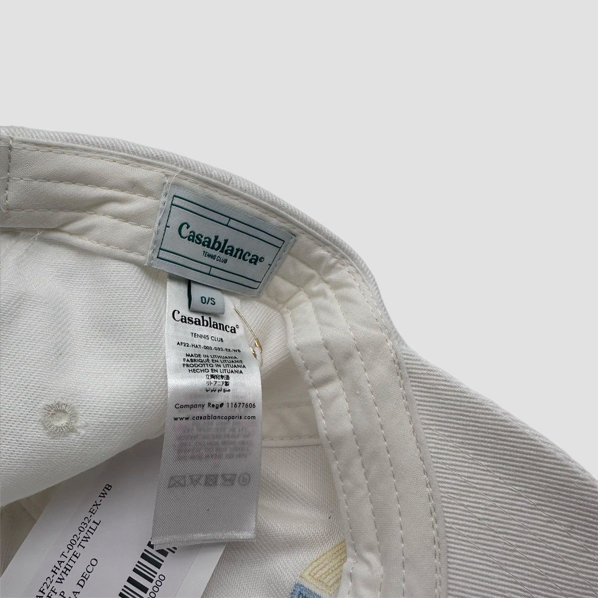 Casablanca Casablanca ‘Casa’ Spell Out Cap Size ONE SIZE - 8 Thumbnail