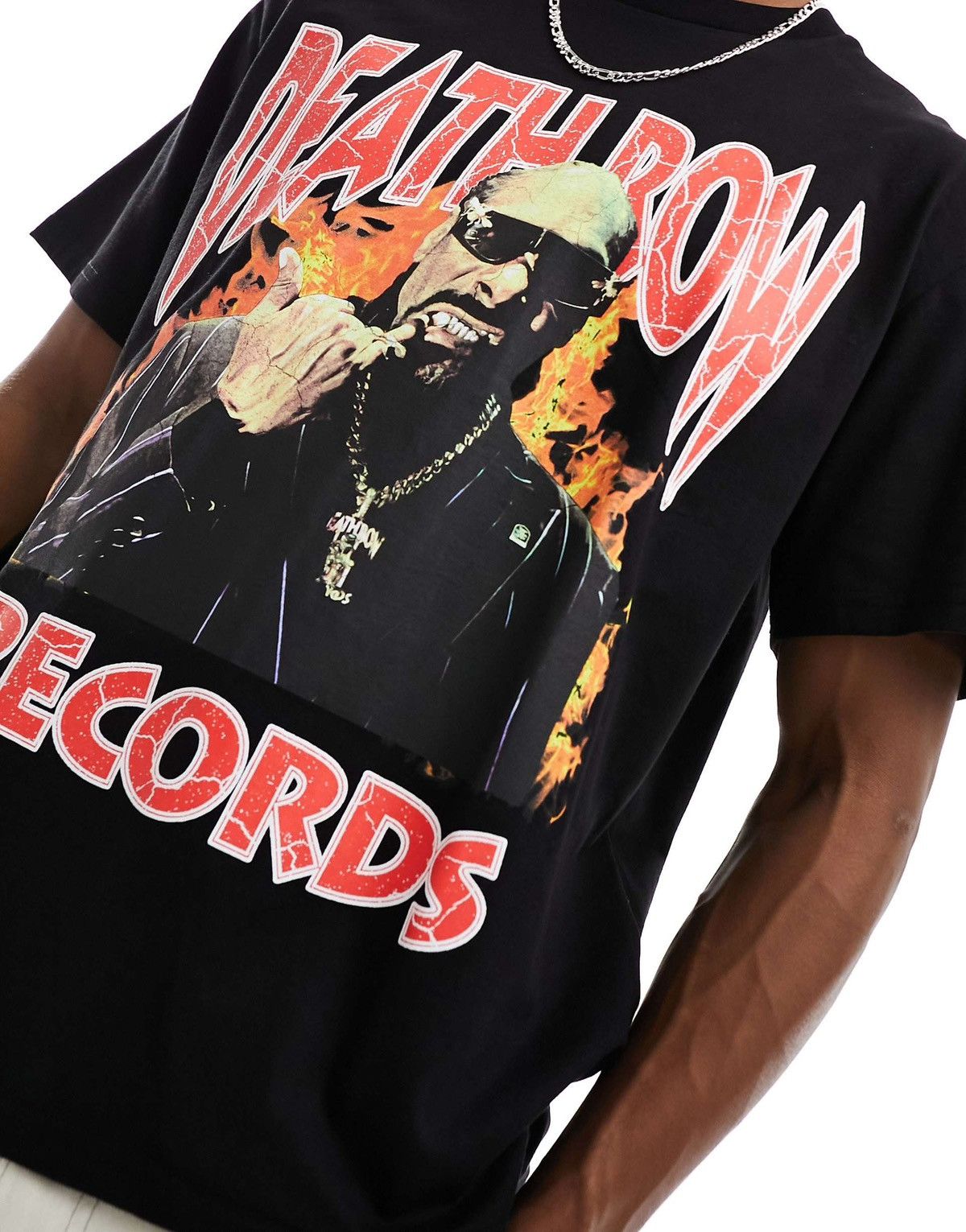 Death Row Records 🇺🇸 Y2K Death Row Records Snoop Dog T-Shirt Tupac Dr Dre Dogg Size US L / EU 52-54 / 3 - 4 Thumbnail