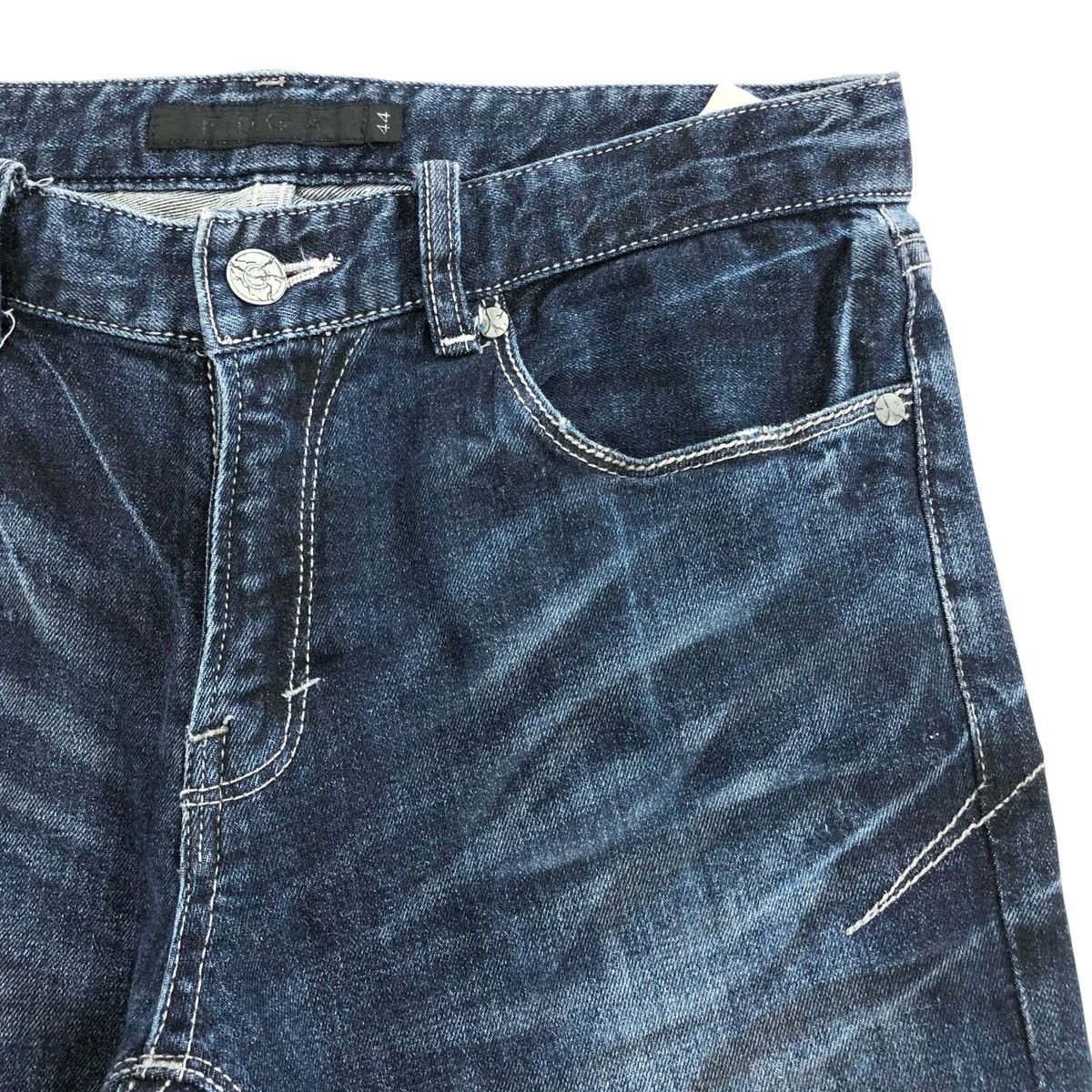 GOSTAR DE FUGA × If Six Was Nine × Le Grande Bleu (L.G.B.) Y2K FUGA Whiskered Faded Punk Lgb Style Skinny Jeans Size US 30 / EU 46 - 7 Thumbnail