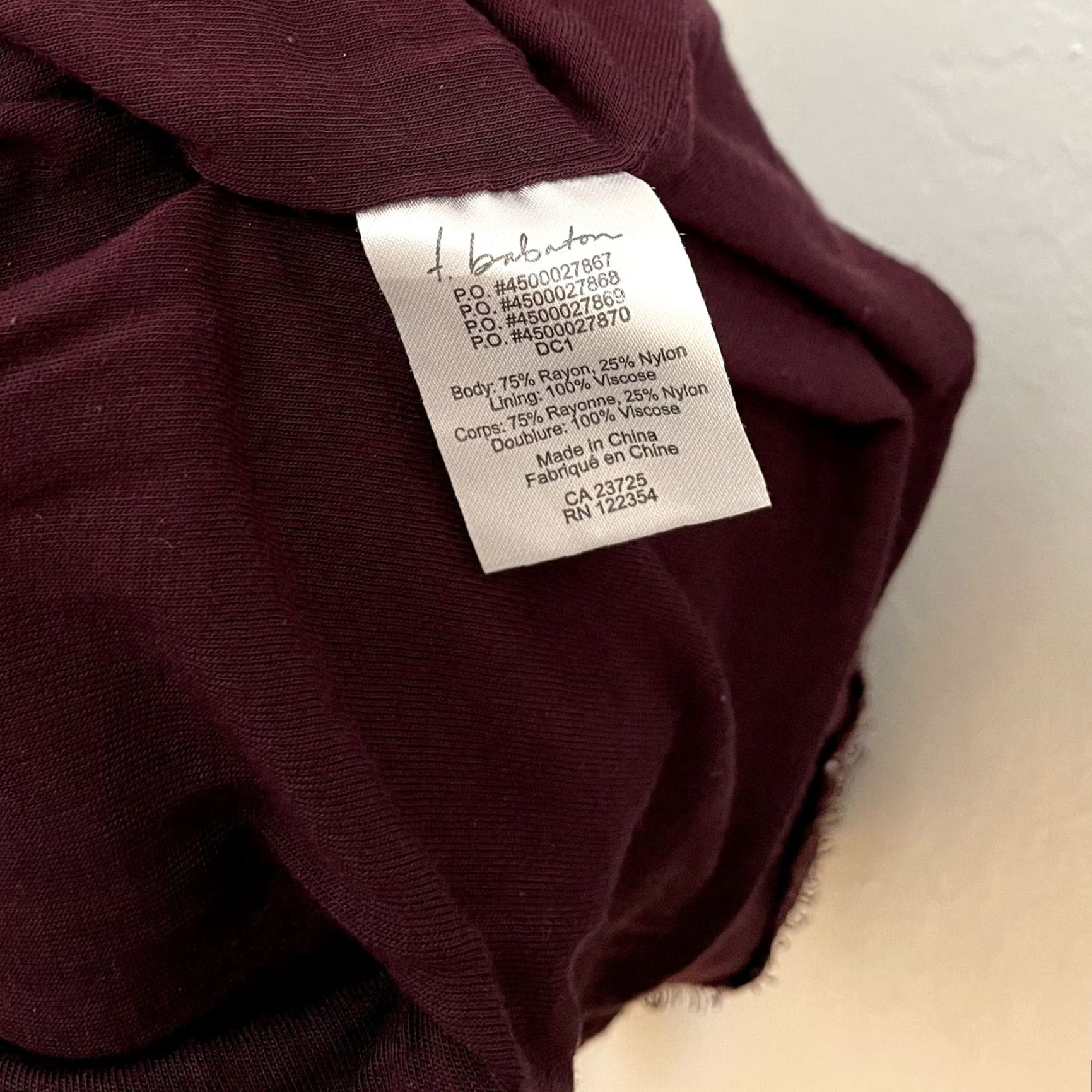Aritzia Aritzia Babaton Rafael Burgundy Lace Sheath Dress Women Size 0 Size XS / US 0-2 / IT 36-38 - 6 Thumbnail