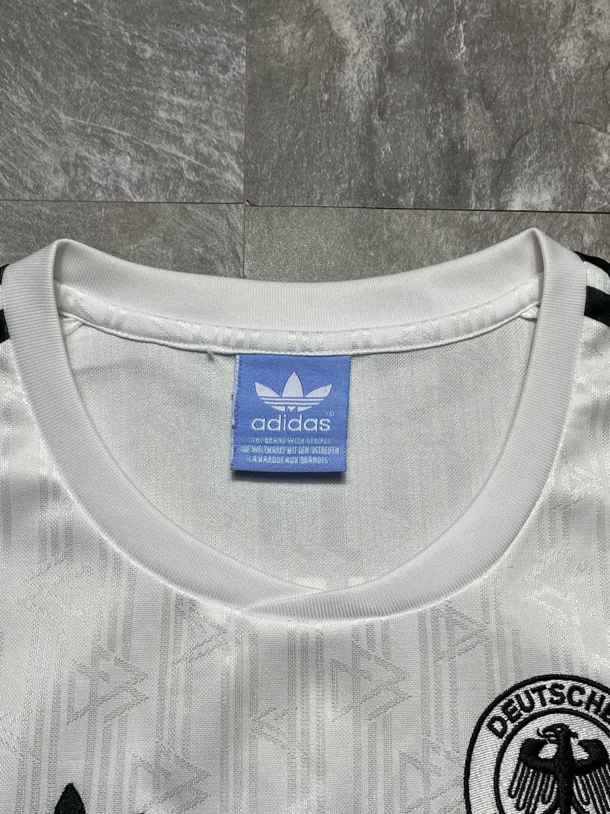 Adidas Adidas Germany #8 Matthaus Vintage 1990 World Cup Jersey Size US S / EU 44-46 / 1 - 7 Thumbnail