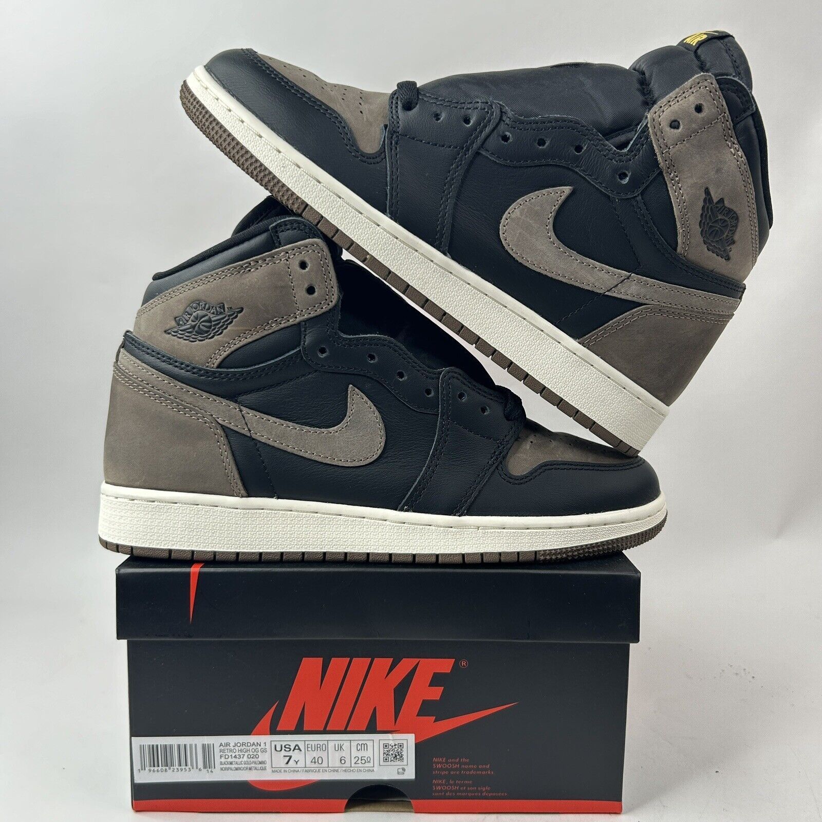 Nike Nike Air Jordan 1 Retro OG High GS “Palomino" 2024 Size US 8.5 / IT 38.5 - 1 Thumbnail
